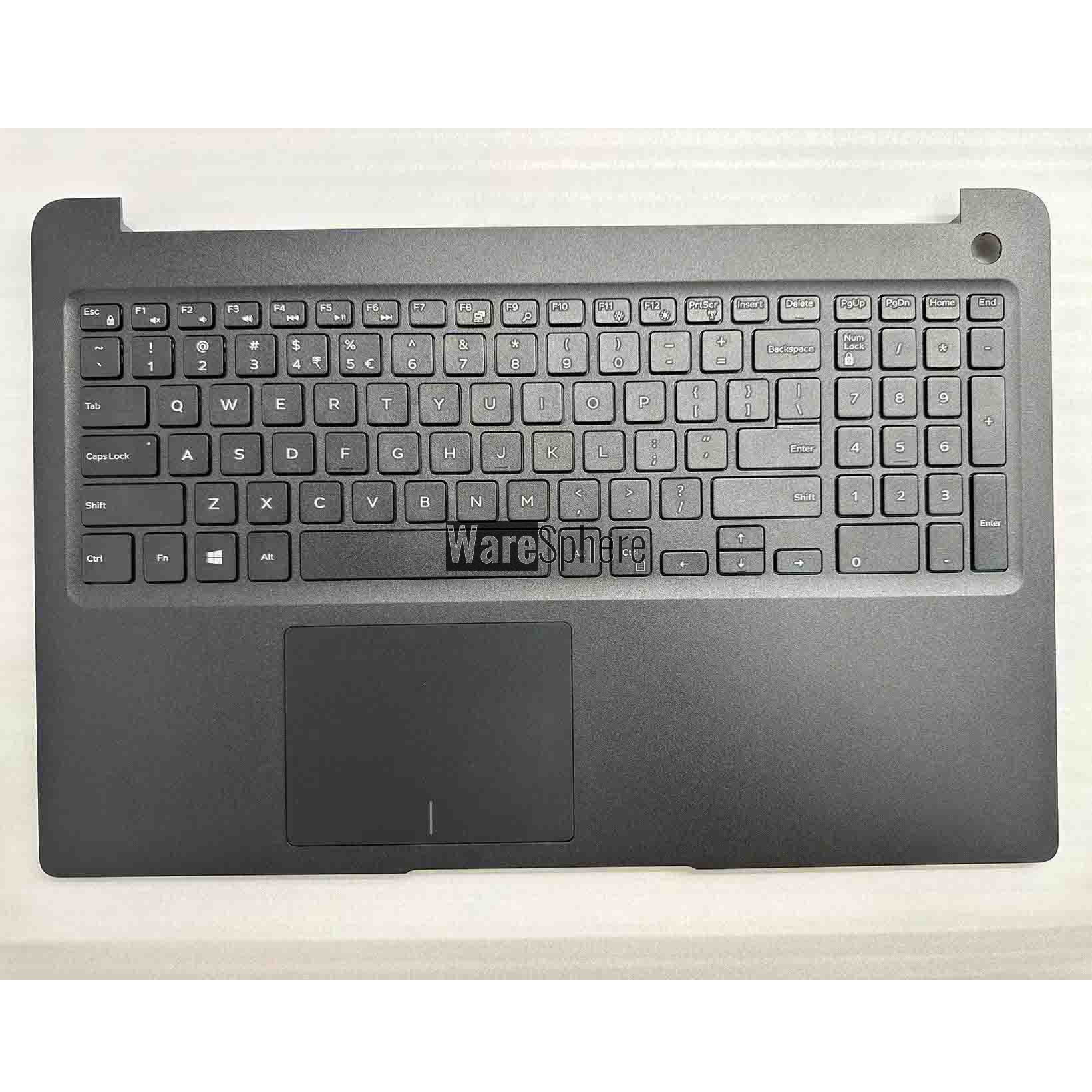 Top Cover Upper Case Palmrest for DELL LATITUDE 3500 E3500 With US Non-Backlit Keyboard 0XPXMR 0HV8G2 Black
