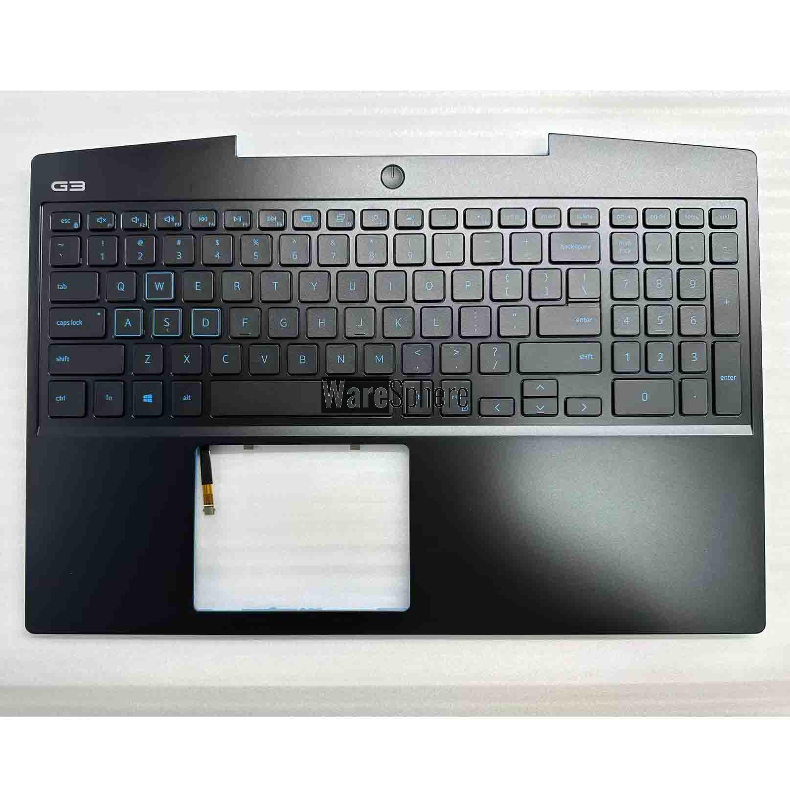  Top Cover Upper Case Palmrest for DELL G3 3500 With US Backlit Keyboard 02DPKN 0359T3 Black
