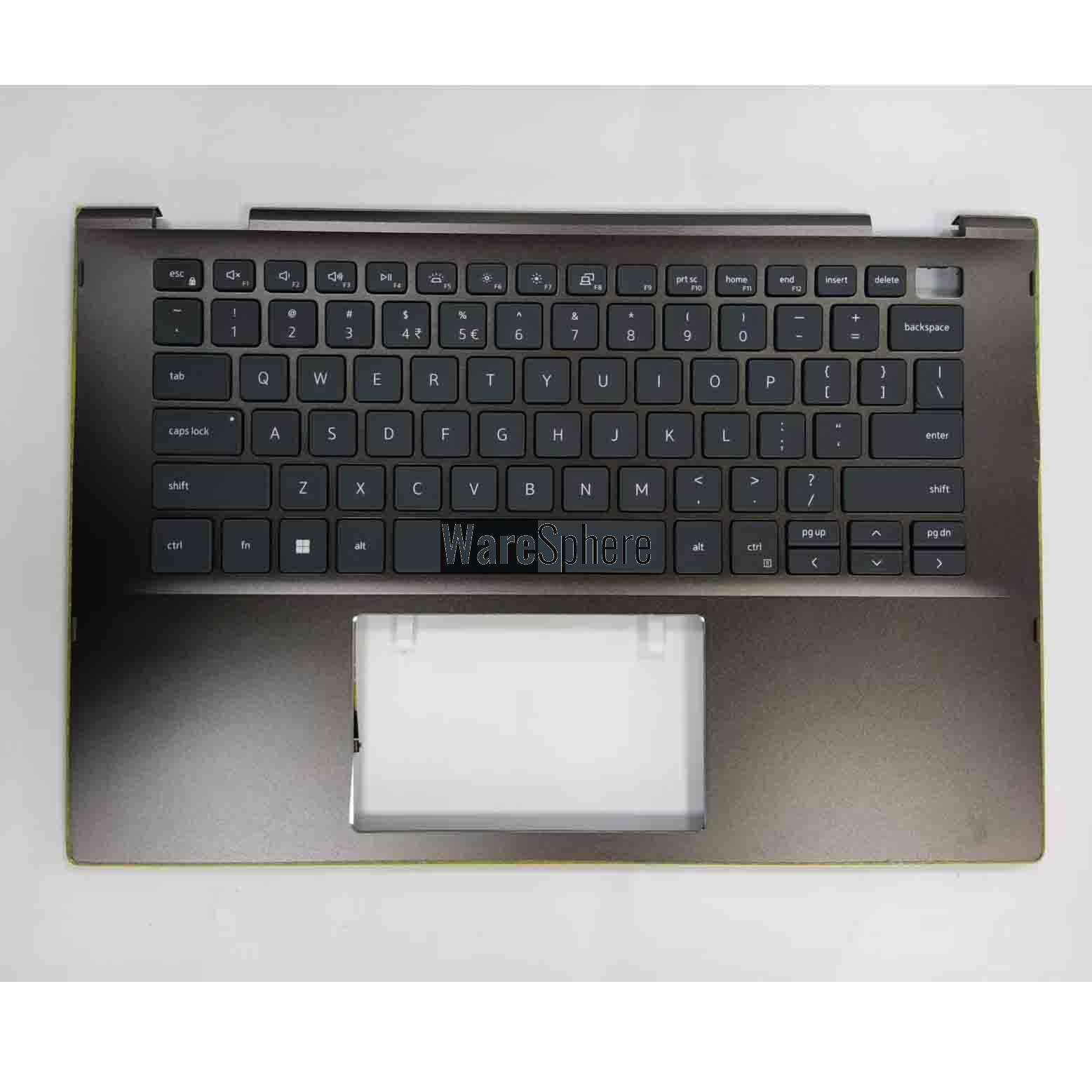  Top Cover Upper Case Palmrest for DELL Inspiron 14-7000 7405 With US Backlit Keyboard 02XKPJ 0MKCVW Brown