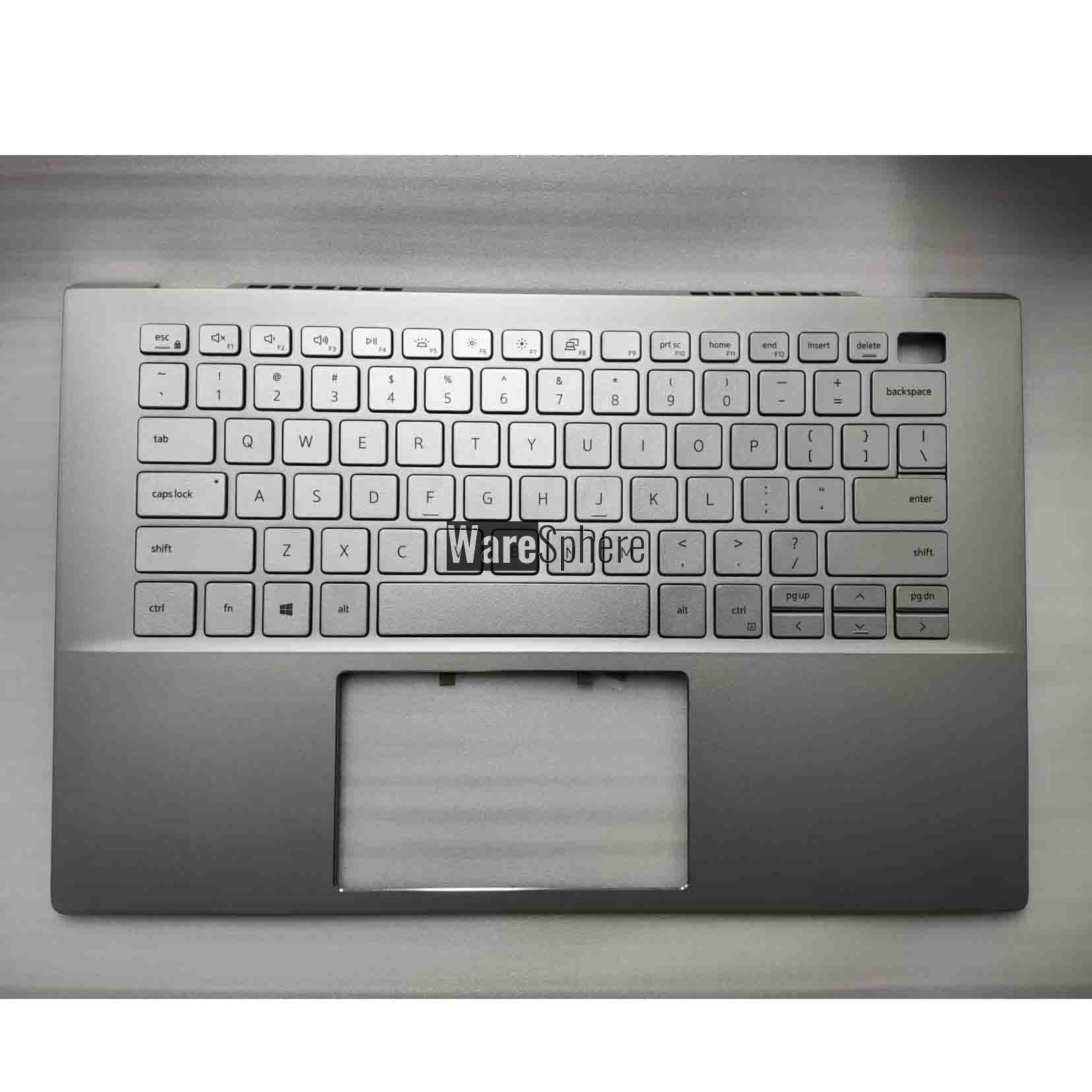  Top Cover Upper Case Palmrest for DELL Inspiron 5401 5402 5405 With US Backlit Keyboard 0852X0 09TNWY Silver