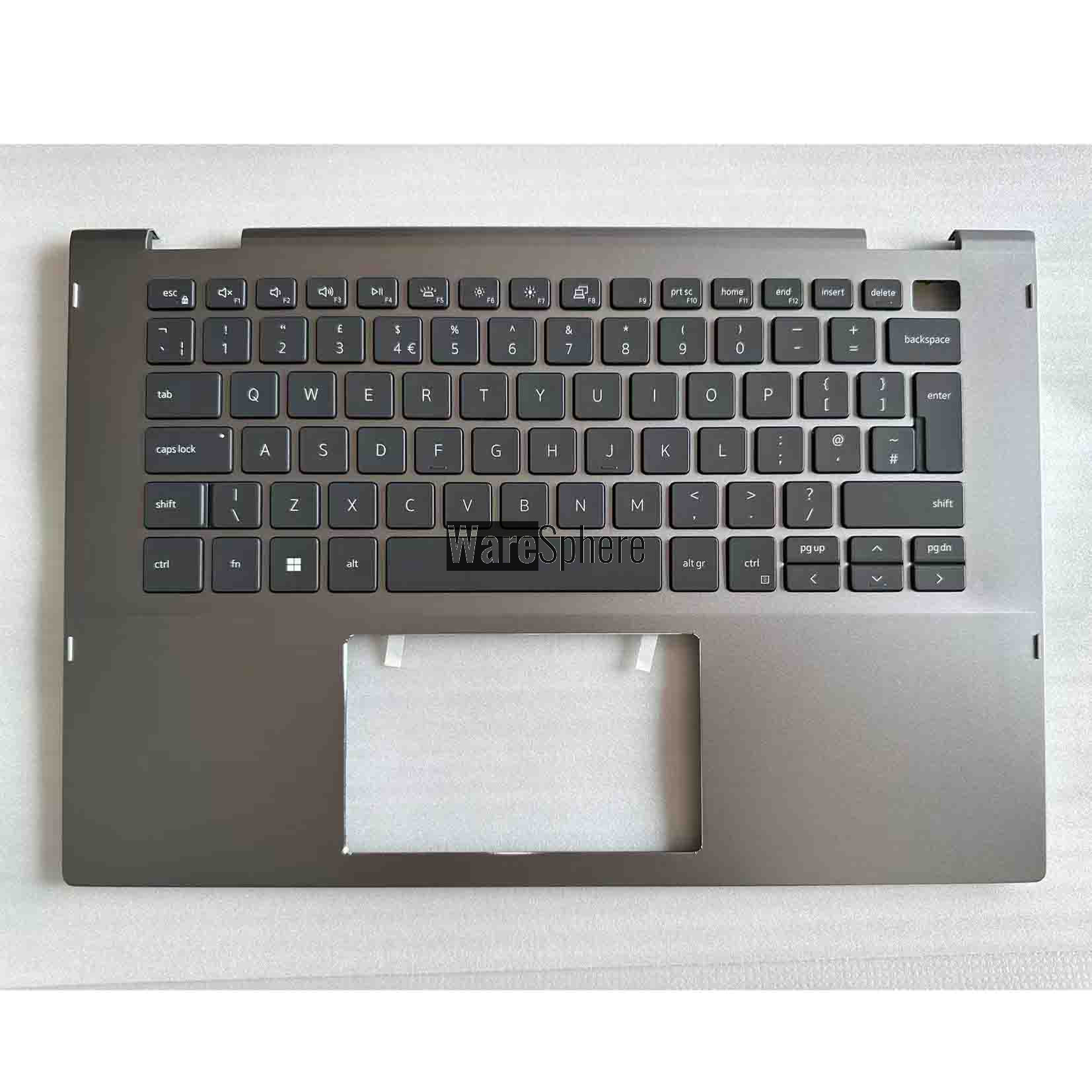 Top Cover Upper Case Palmrest for DELL  Inspiron 5400 2-in-1 With UK Backlit Keyboard 0X46H3 0G9M02