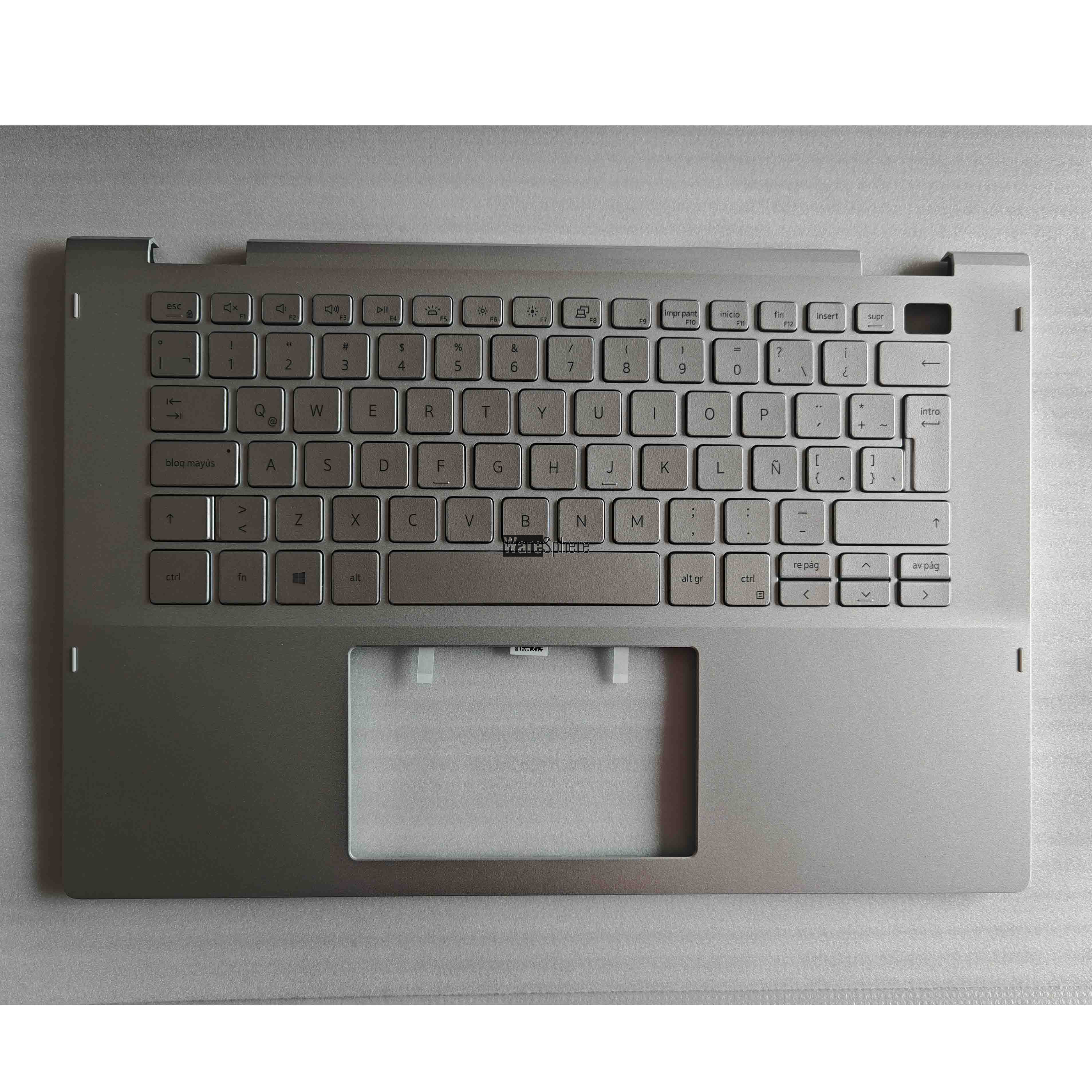  Top Cover Upper Case Palmrest for DELL  Inspiron 5400 5406 2-in-1 With SP Backlit Keyboard 0NWXT3 0JPNMD Silver
