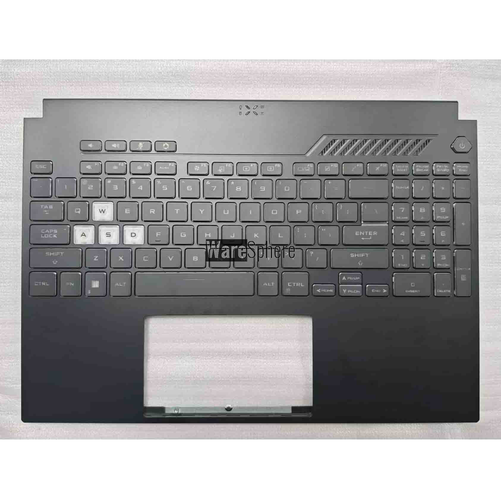  Top Cover Upper Case Palmrest for ASUS FX507 FA507 FA517 FX517 With US Keyboard 33KNJTAJN30 Black