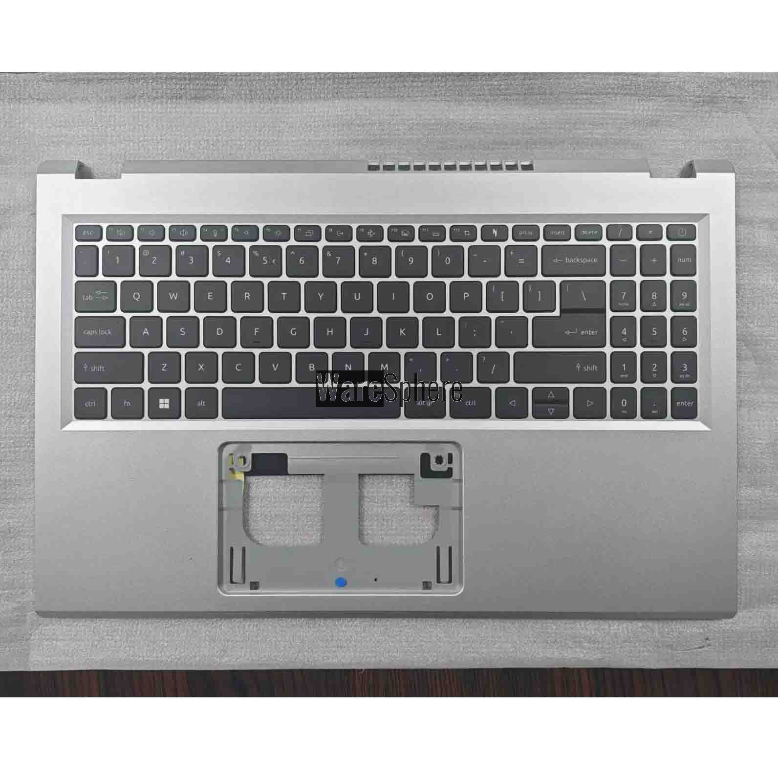  Top Cover Upper Case Palmrest for ACER Aspire A515-58  With Backlit Keyboard AP3ZC000302-HA25 Silver