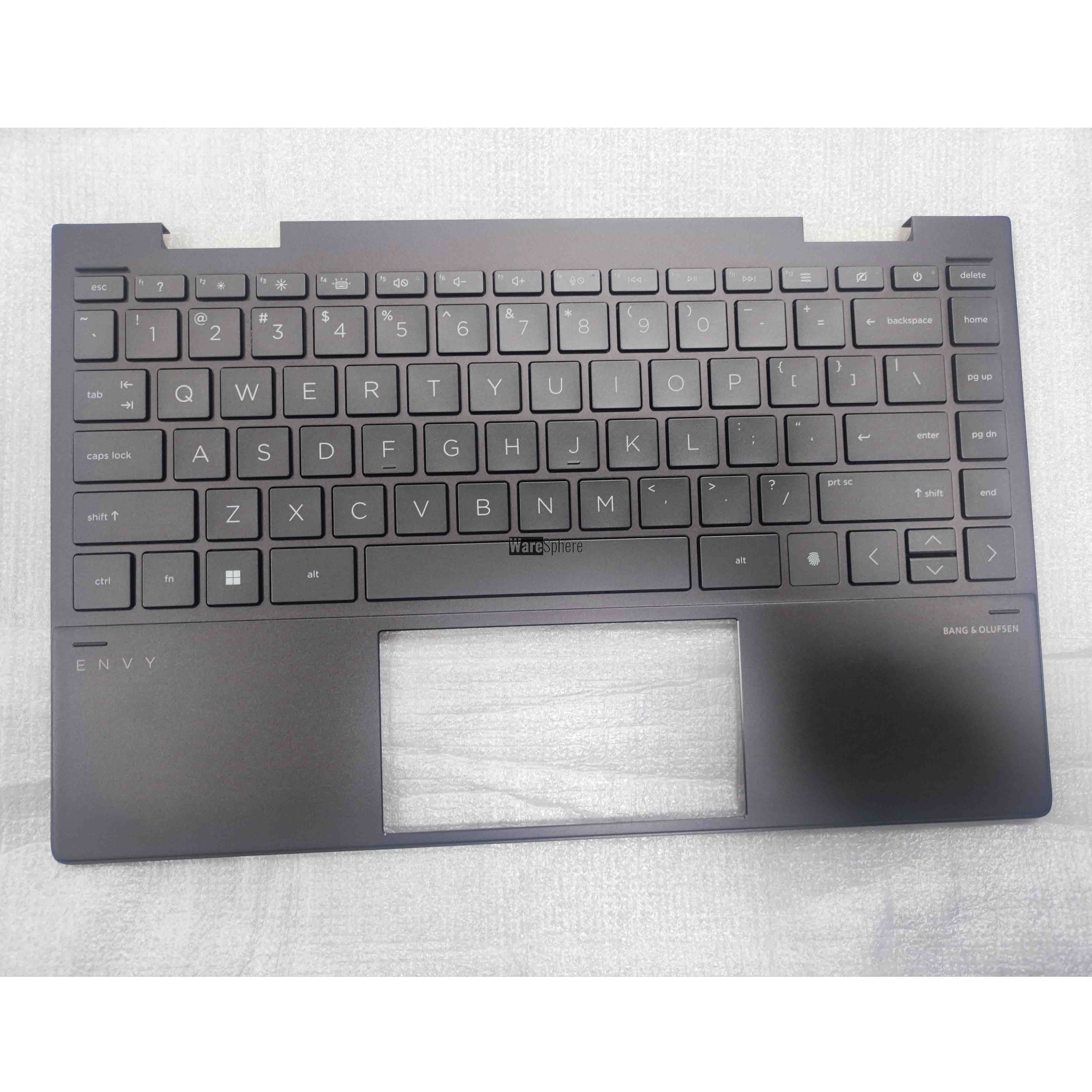  Top Cover Upper Case Palmrest for HP X360 13-AY With Backlit Keyboard L94518-001 Black