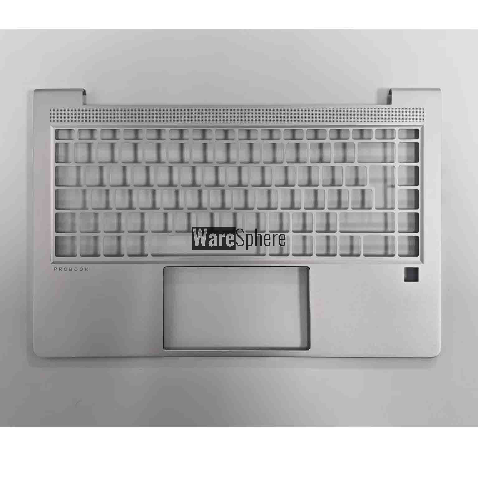  Top Cover Upper Case Palmrest for HP 440 G8 4BX8QTA00D0 Silver