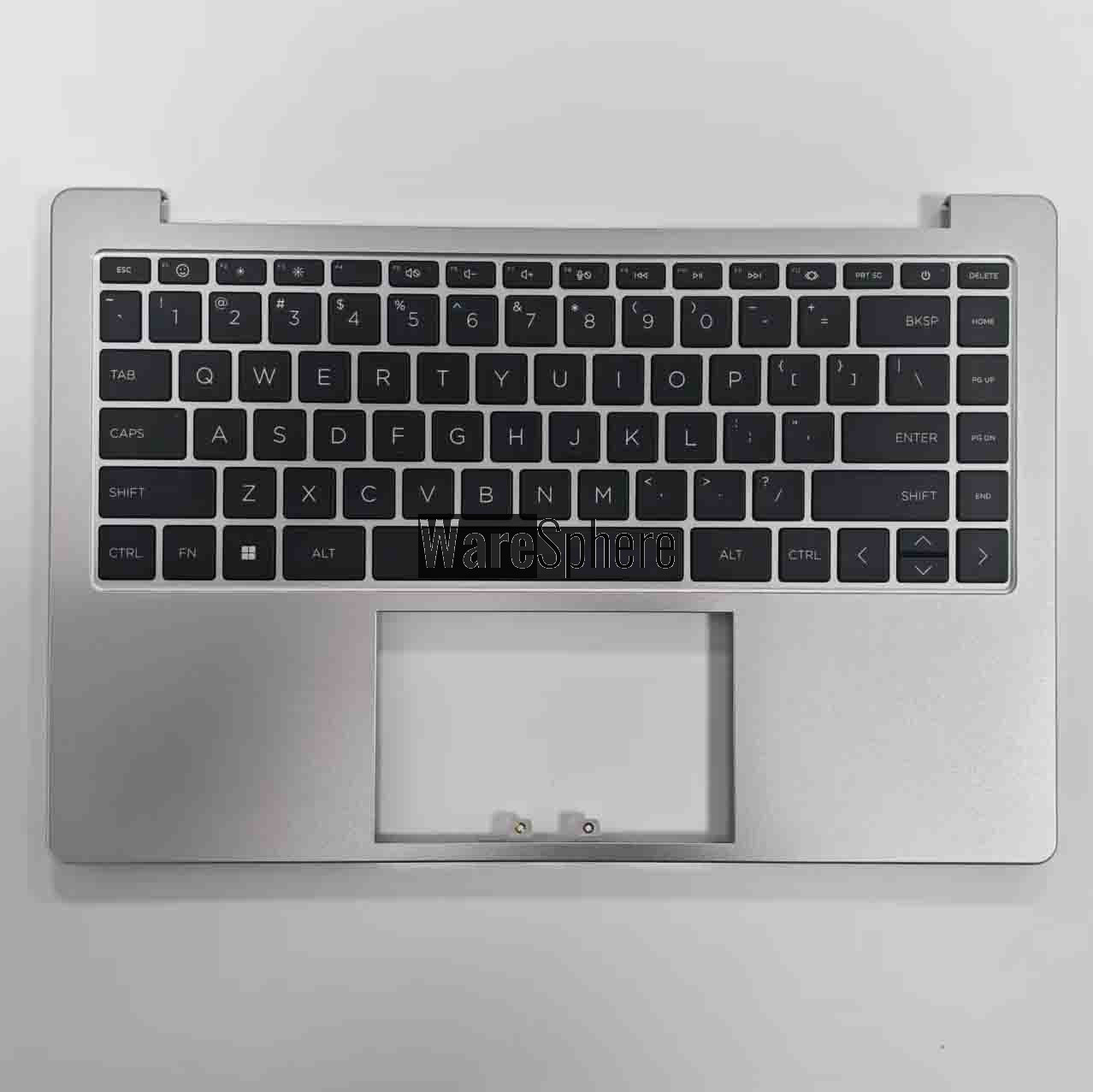  Top Cover Upper Case Palmrest for HP 240 G10 14-EP With Non-Backlit Keyboard US 6070B2130501 N35869-001 Silver
