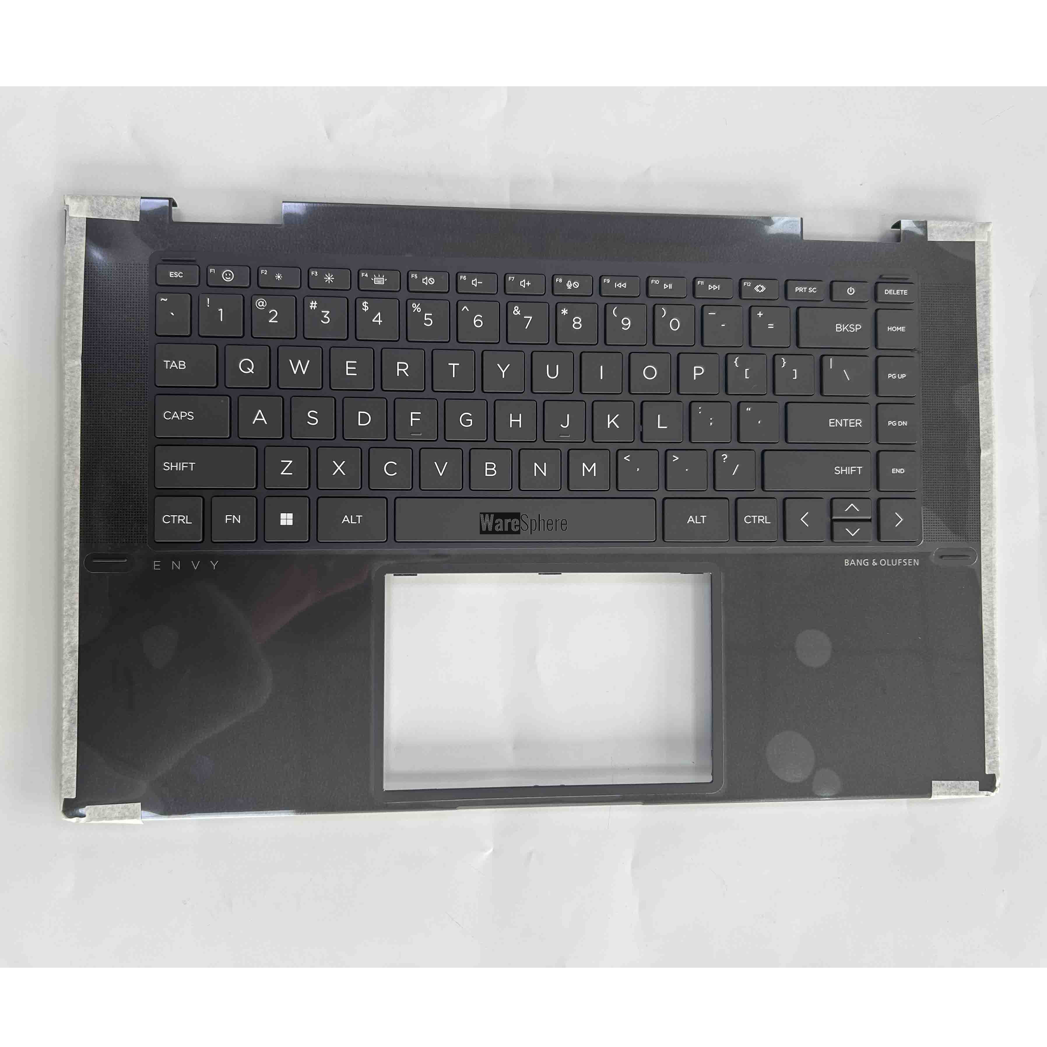 Top Cover Upper Case Palmrest for HP Envy x360 15-FE With Backlite Keyboard N49284-001 Nightfall Black
