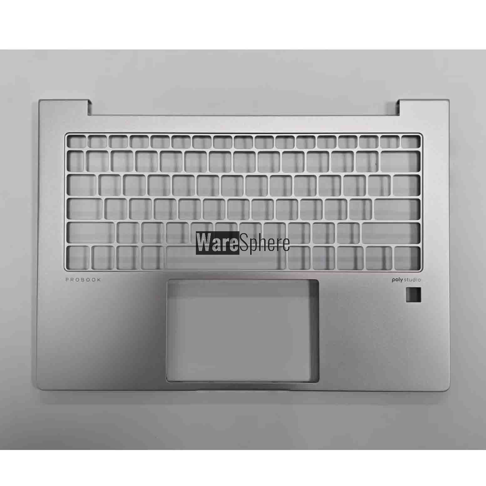 Top Cover Upper Case Palmrest for HP Probook 440 G11 4BX8VTATP00 US Without SC 10Gbps Silver