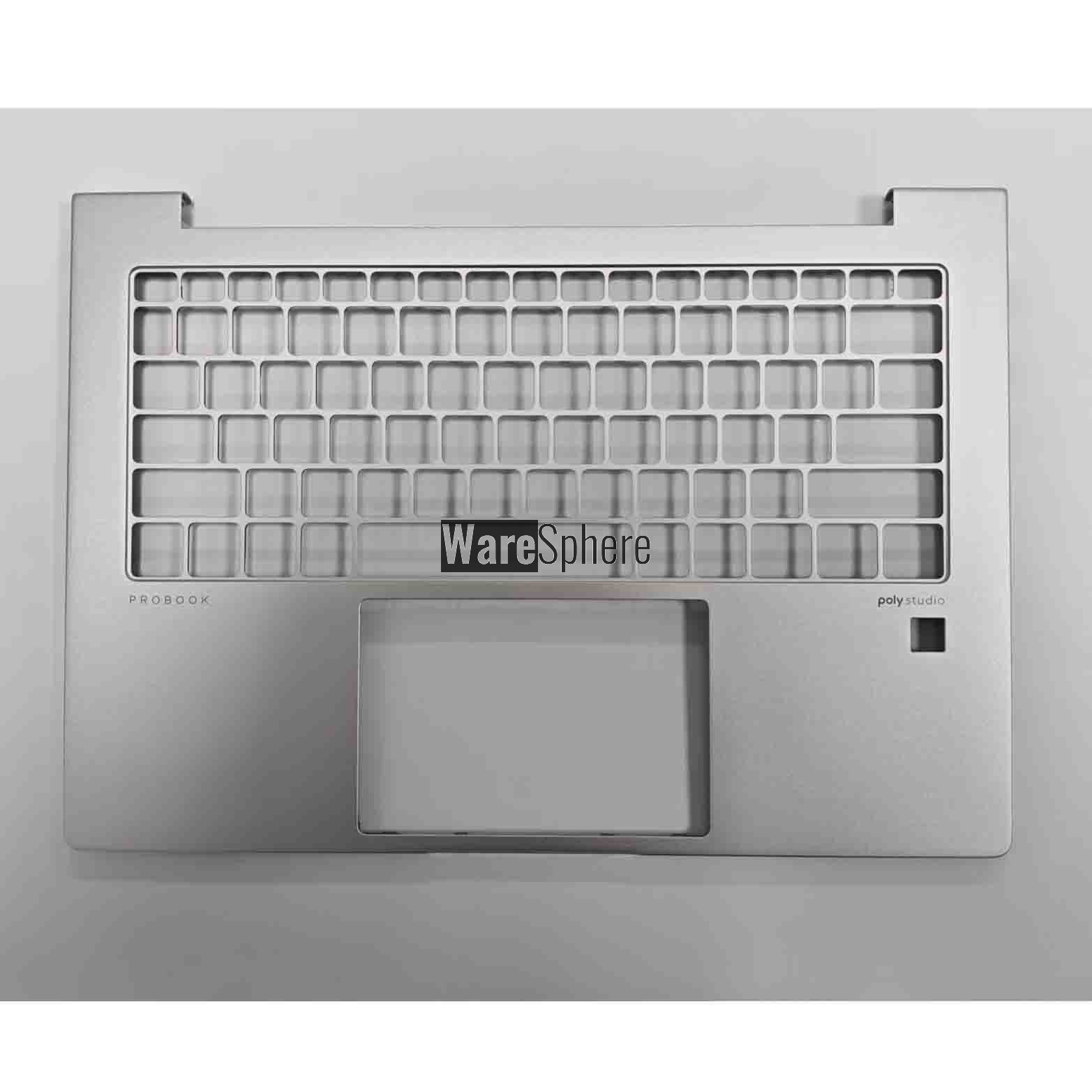 Top Cover Upper Case Palmrest for HP Probook 440 G11 4BX8VTATP90 US Without SC 20Gbps Silver