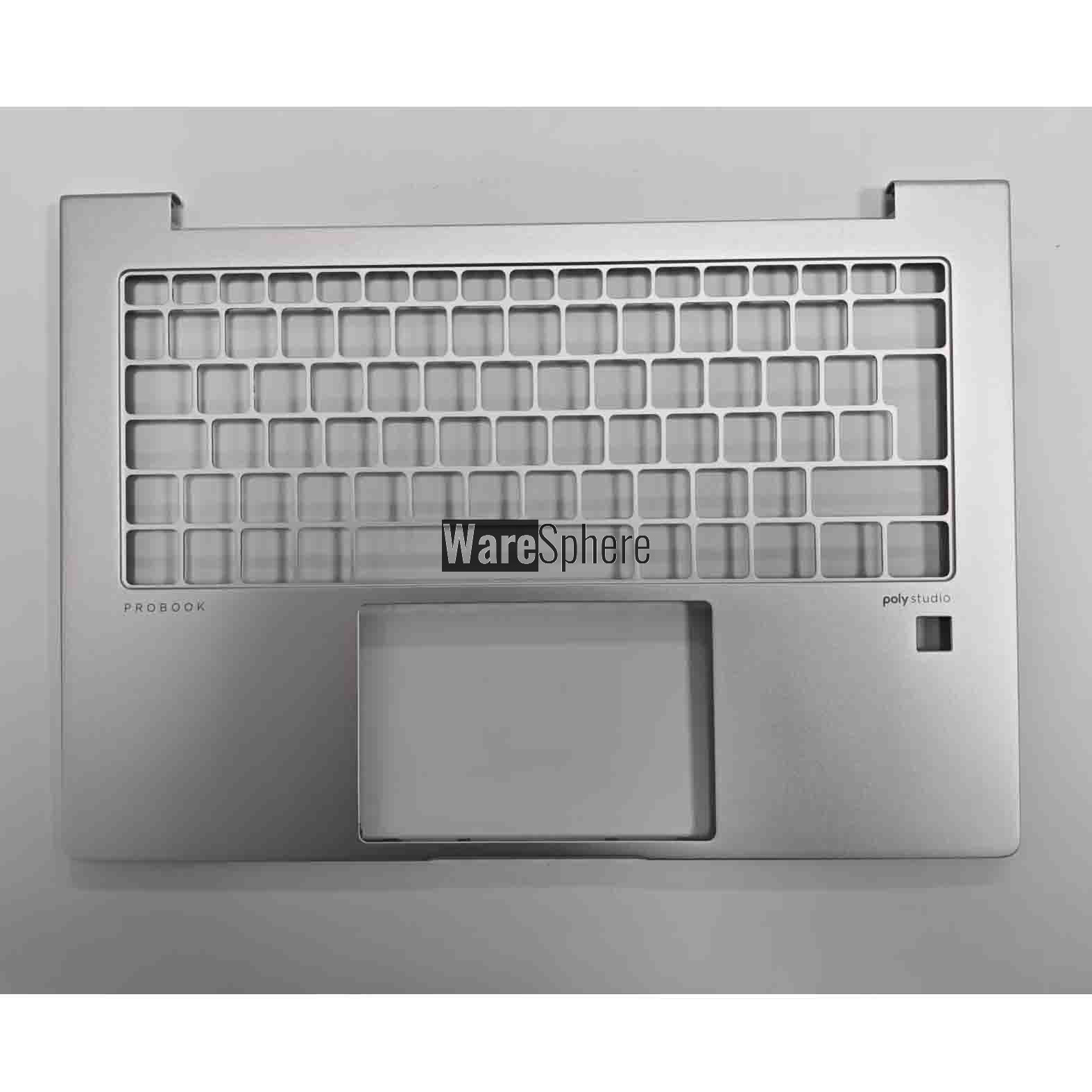 Top Cover Upper Case Palmrest for HP Probook 440 G11 4BX8VTATPA0 US Without SC 5Gbps Silver