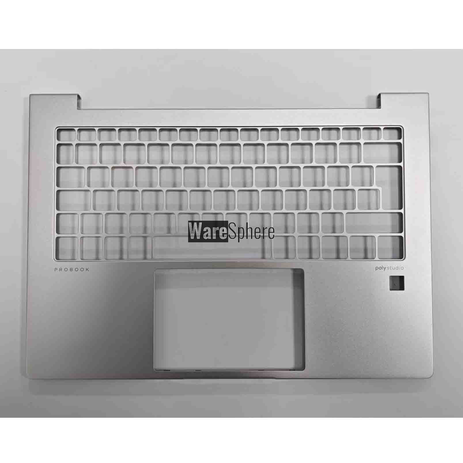 Top Cover Upper Case Palmrest for HP Probook 440 G11 4BX8VTATP10 UK USB Without SC Silver