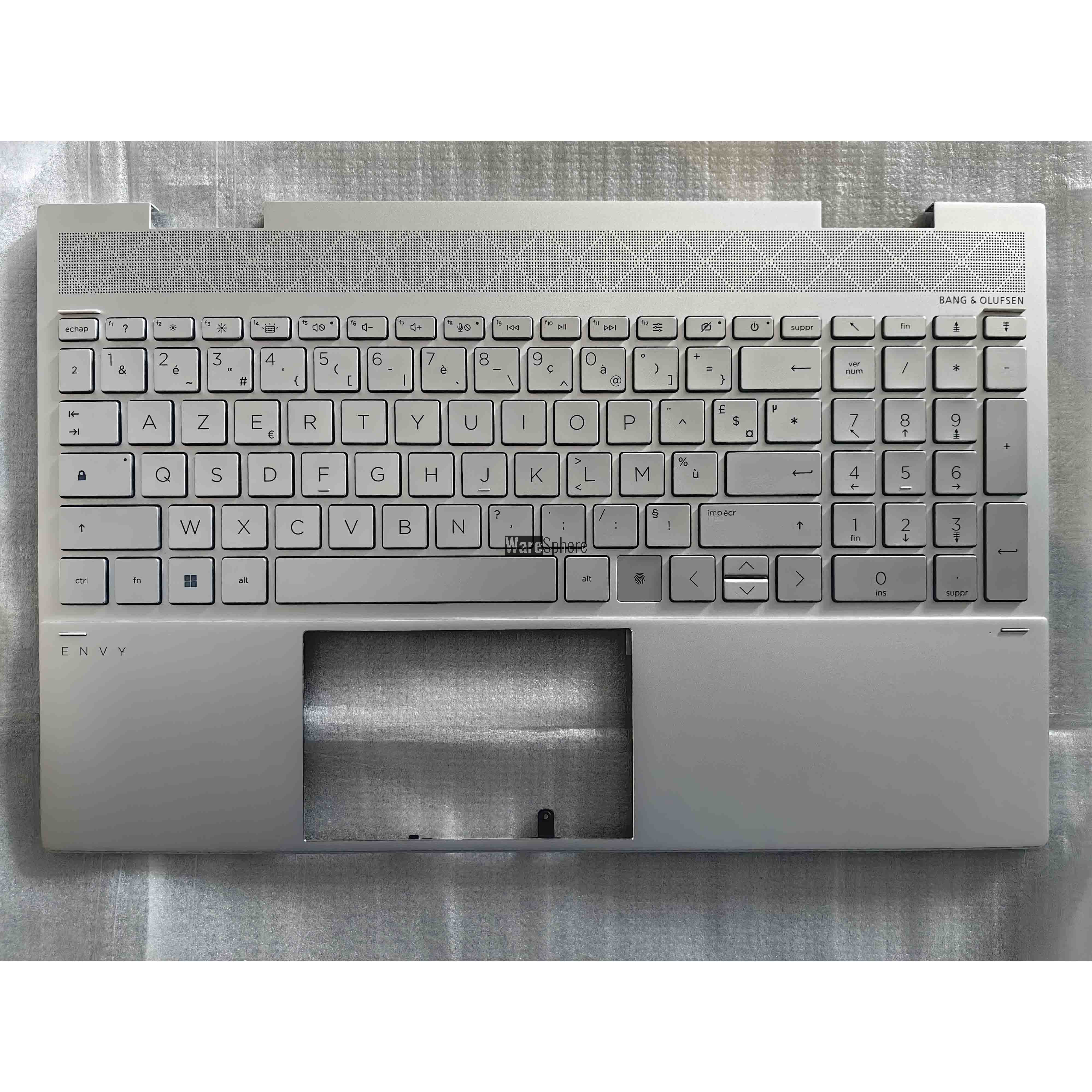 Top Cover Upper Case Palmrest for HP Envy X360 15-ED With Backlite Keyboard Single Air Outlet L93226-051 FR Silver