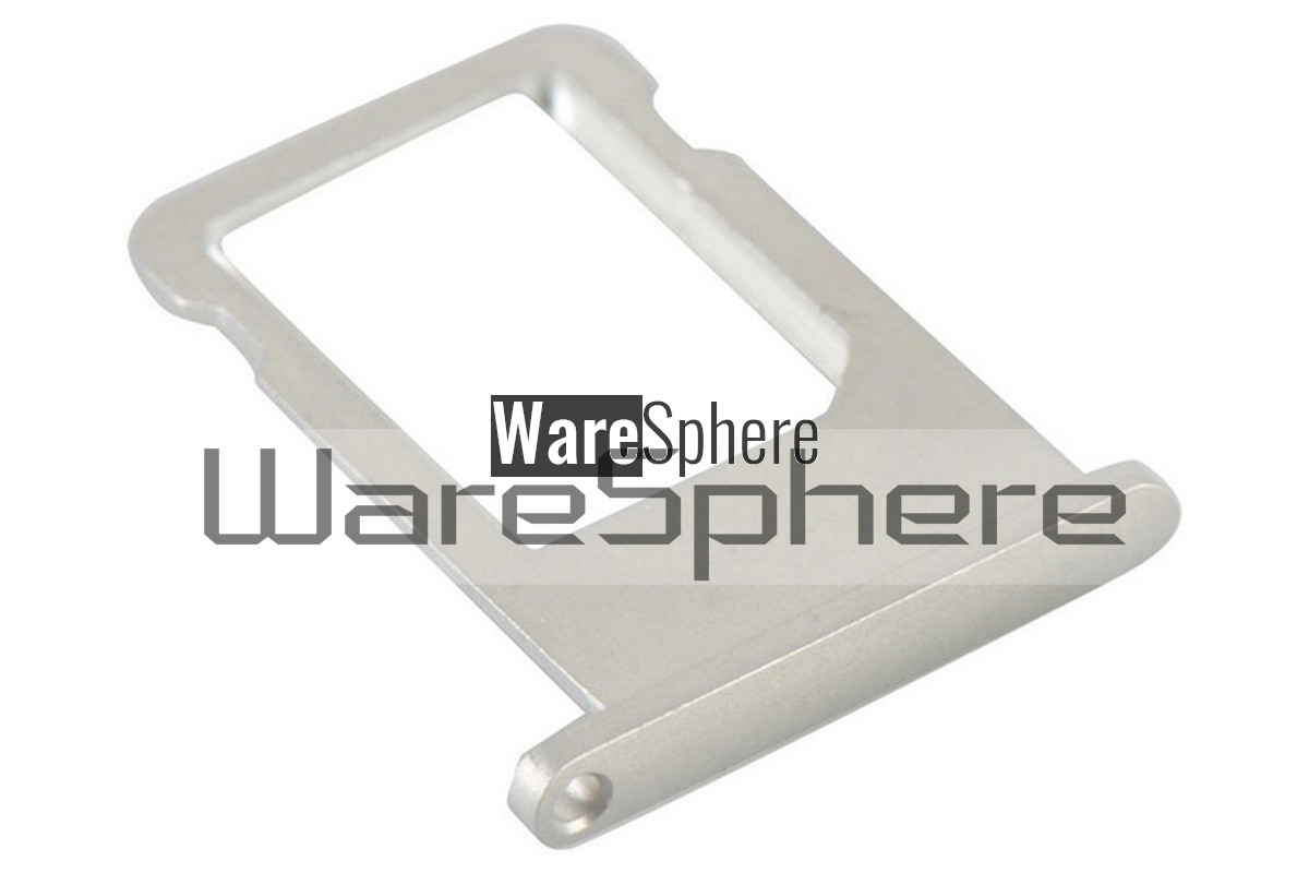 Sim Card Tray For Apple Iphone 6 Silver