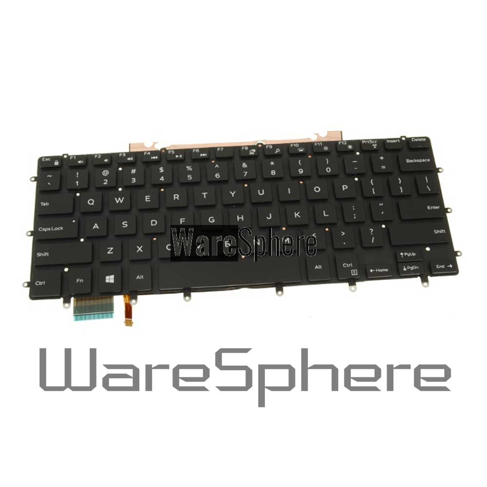 Clavier De Remplacement Rétroéclairé Pour Dell XPS 15 9550 9560 9570, Precision 5510-5540 & Inspiron 15 7558 7568 - Layout US, P/N 0VC22N 0GDT9F