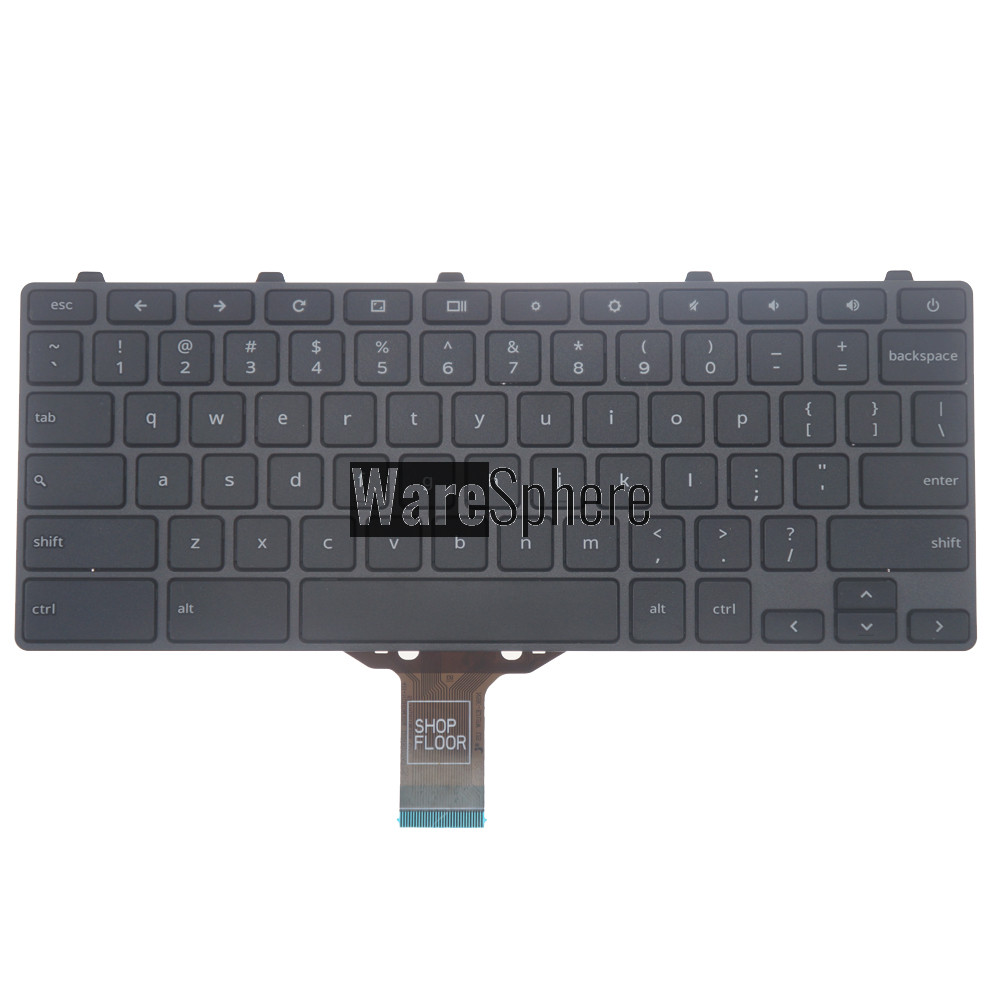 Laptop US Keyboard for DELL Chromebook 11 3100 00D2DT AE09U018 Black