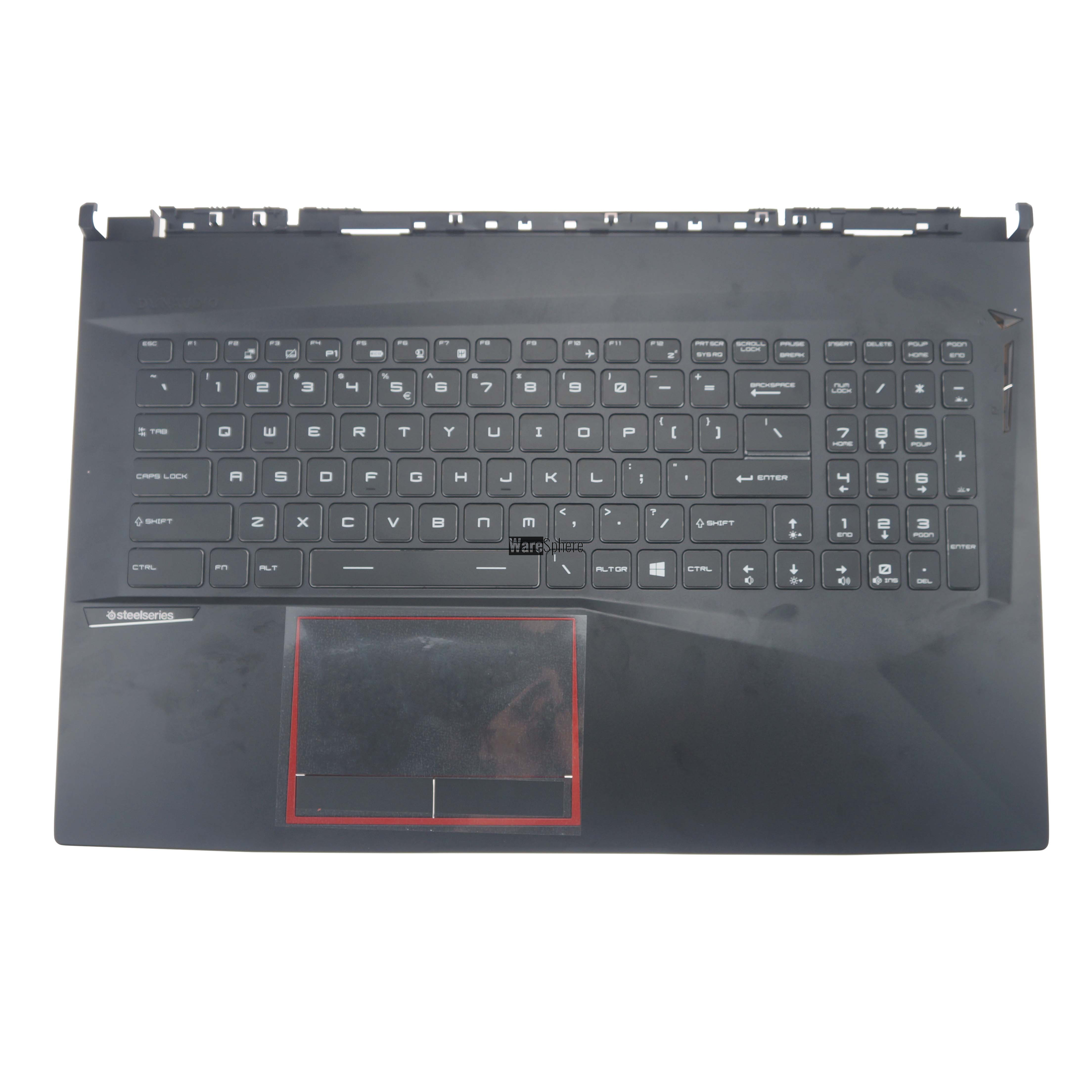 Top Cover Upper Case for MSI GE75  MS-17E1 MS-17E2 Palmrest With Keyboard Touchpad 3077E2C212Y311