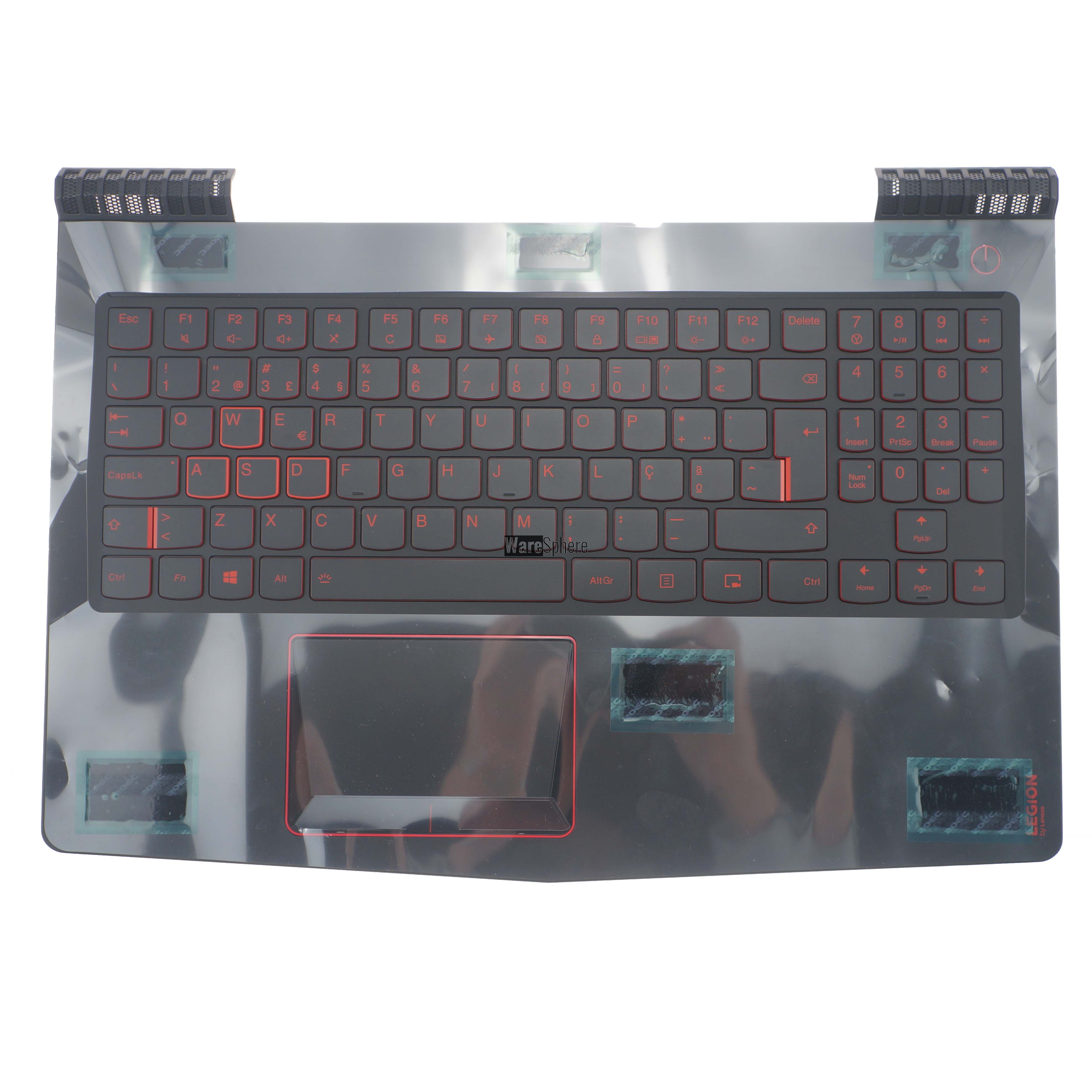 Top Cover Upper Case for Lenovo Legion Y520-15IKBM Palmrest With Keyboard Touchpad 5CB0P24339 Black PT