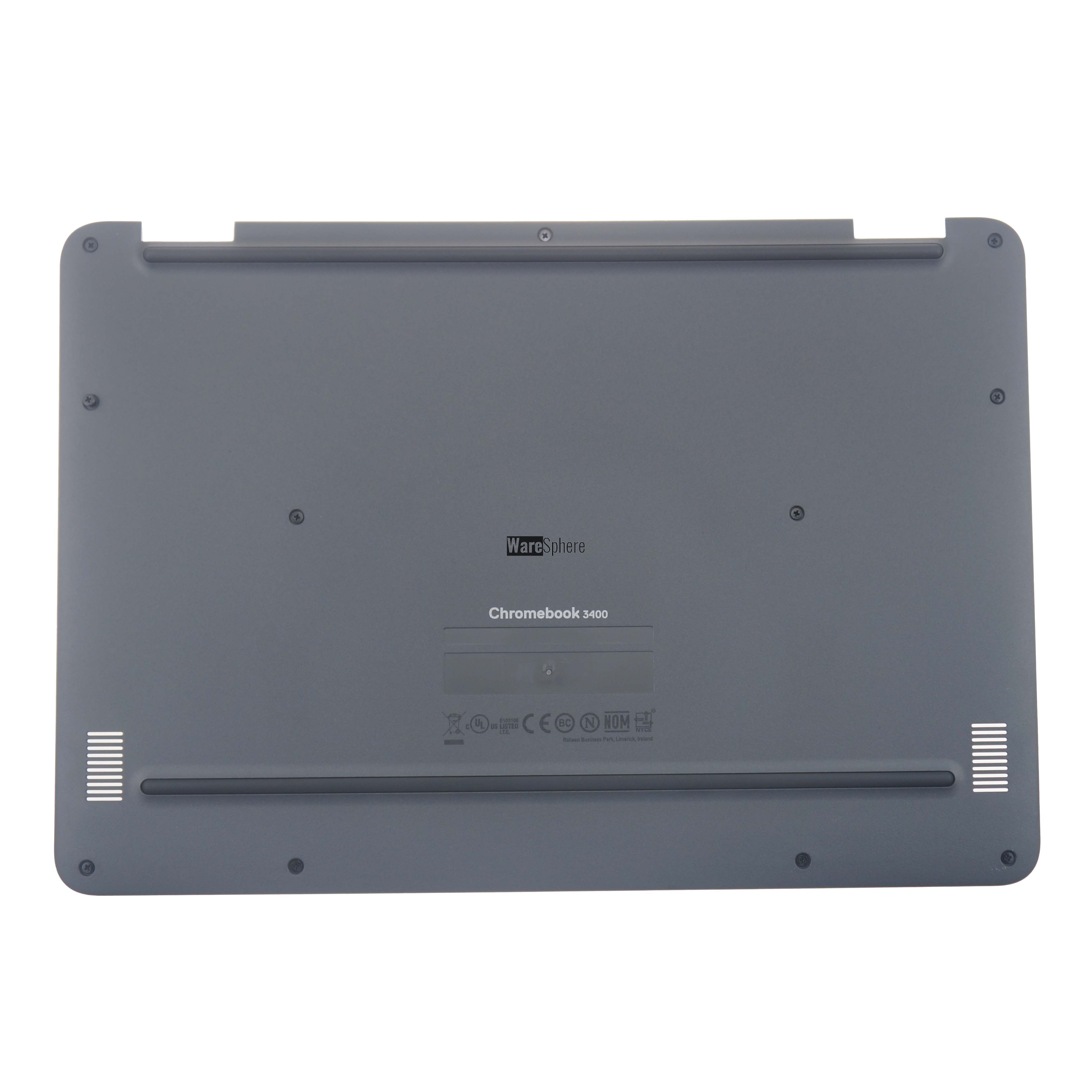 Bottom Base Cover for Dell 14 G4 Chromebook (3400) 0XFNBC XFNBC Black