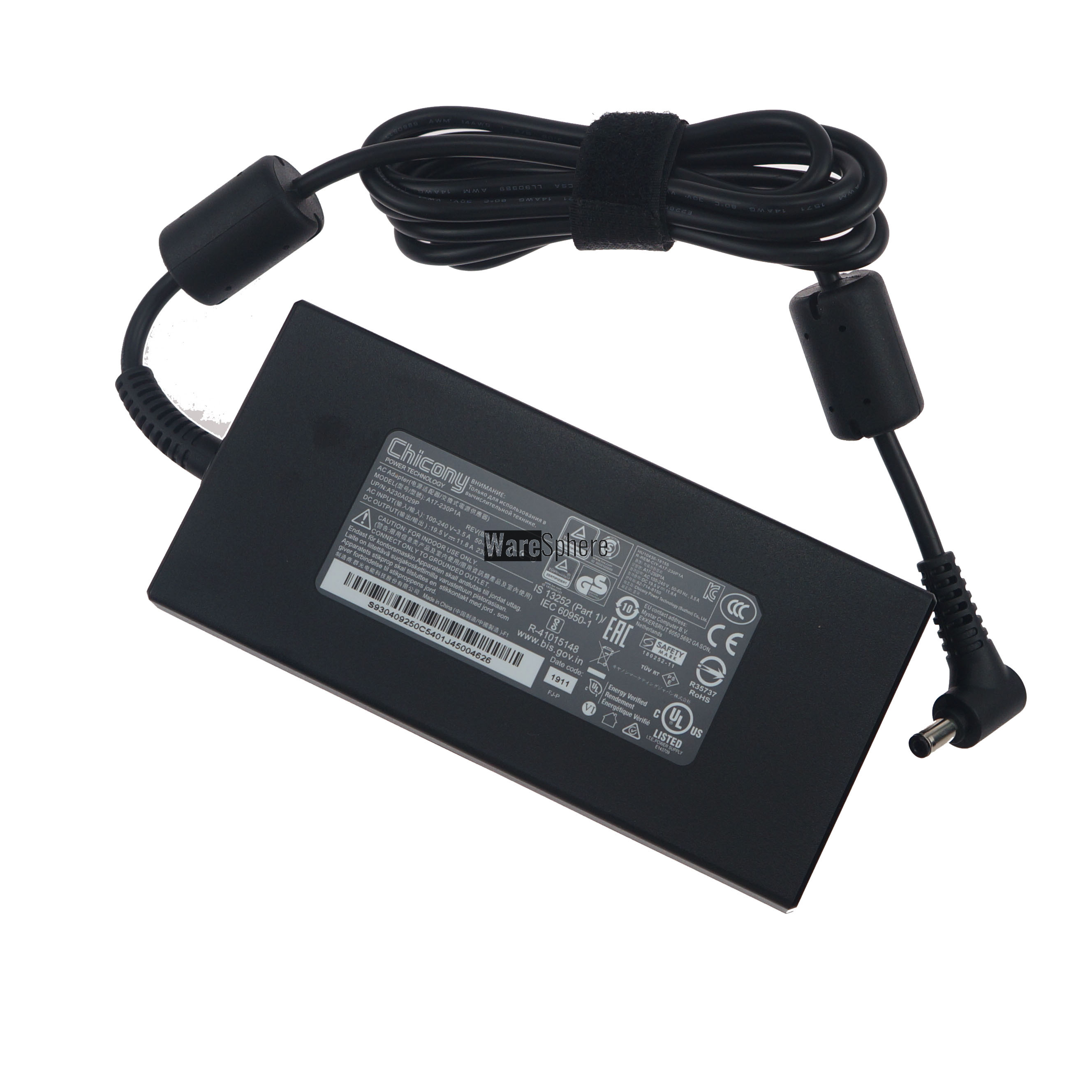 230W 19.5 V 11.8A AC Adapter for MSI GS65 A17-230P1A