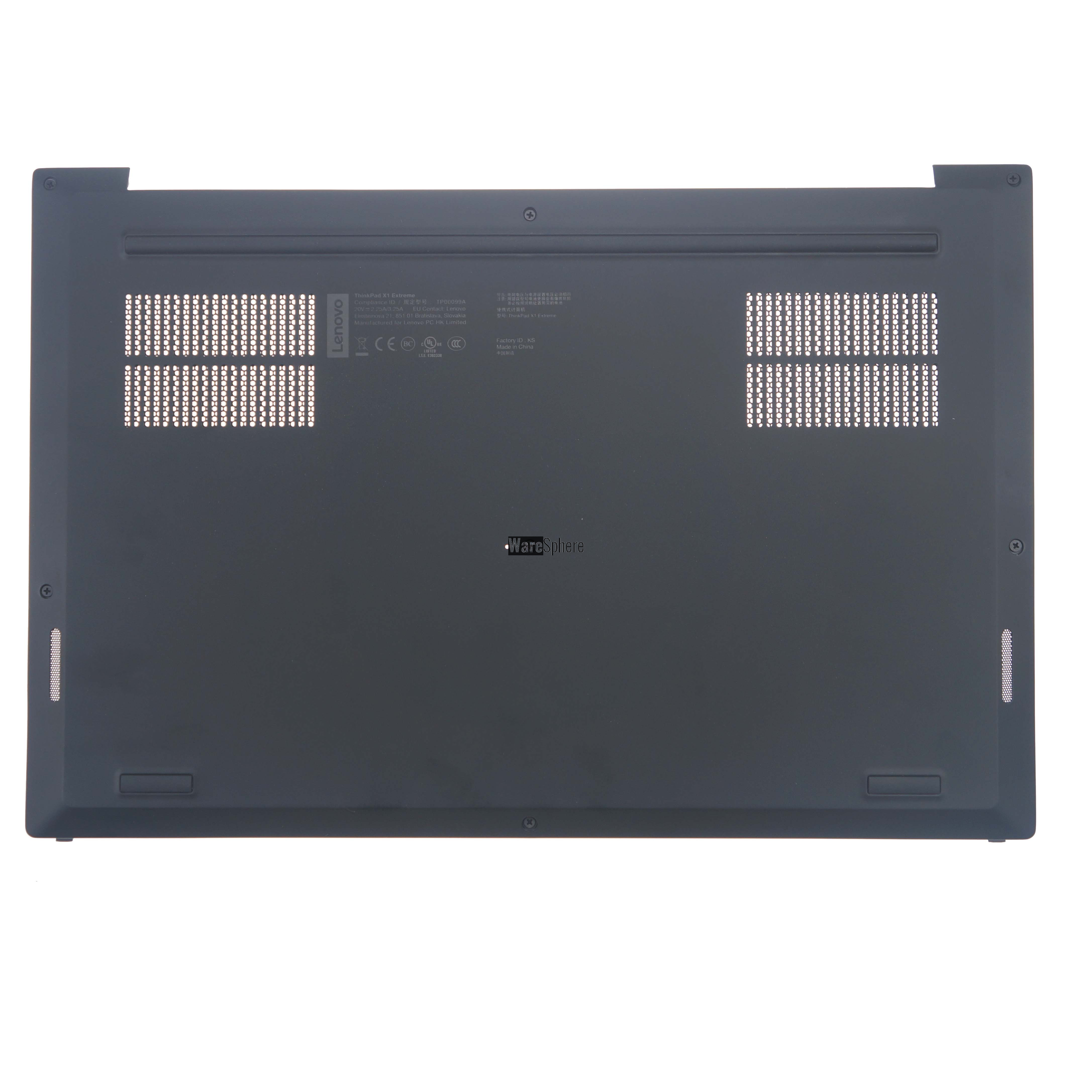 Bottom Base Cover for Lenovo ThinkPad x1 extreme  4600DY0U0001 Black 