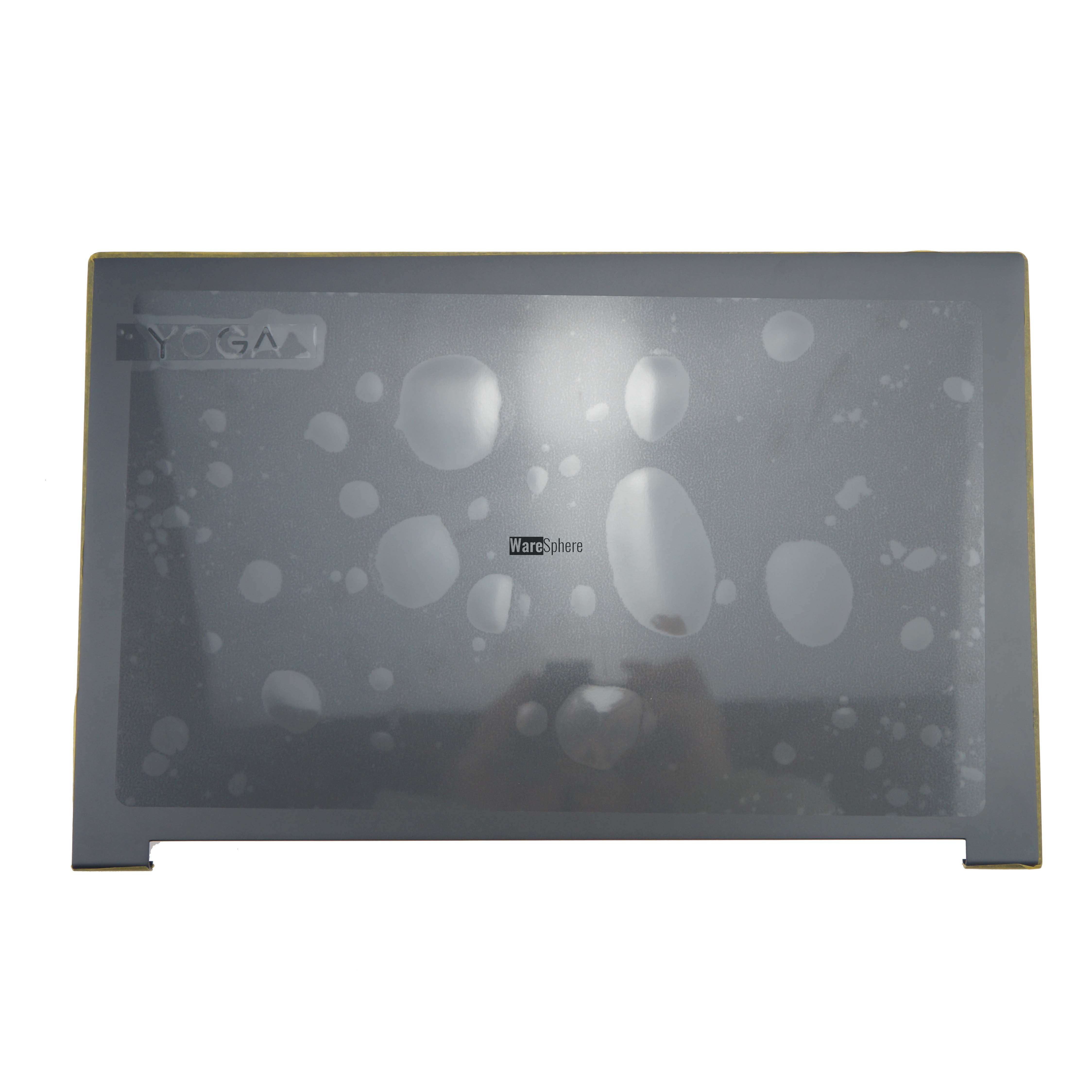 LCD Back Cover for Lenovo Yoga C940-15 4600HD020001 Dark Gray YOGA logo 