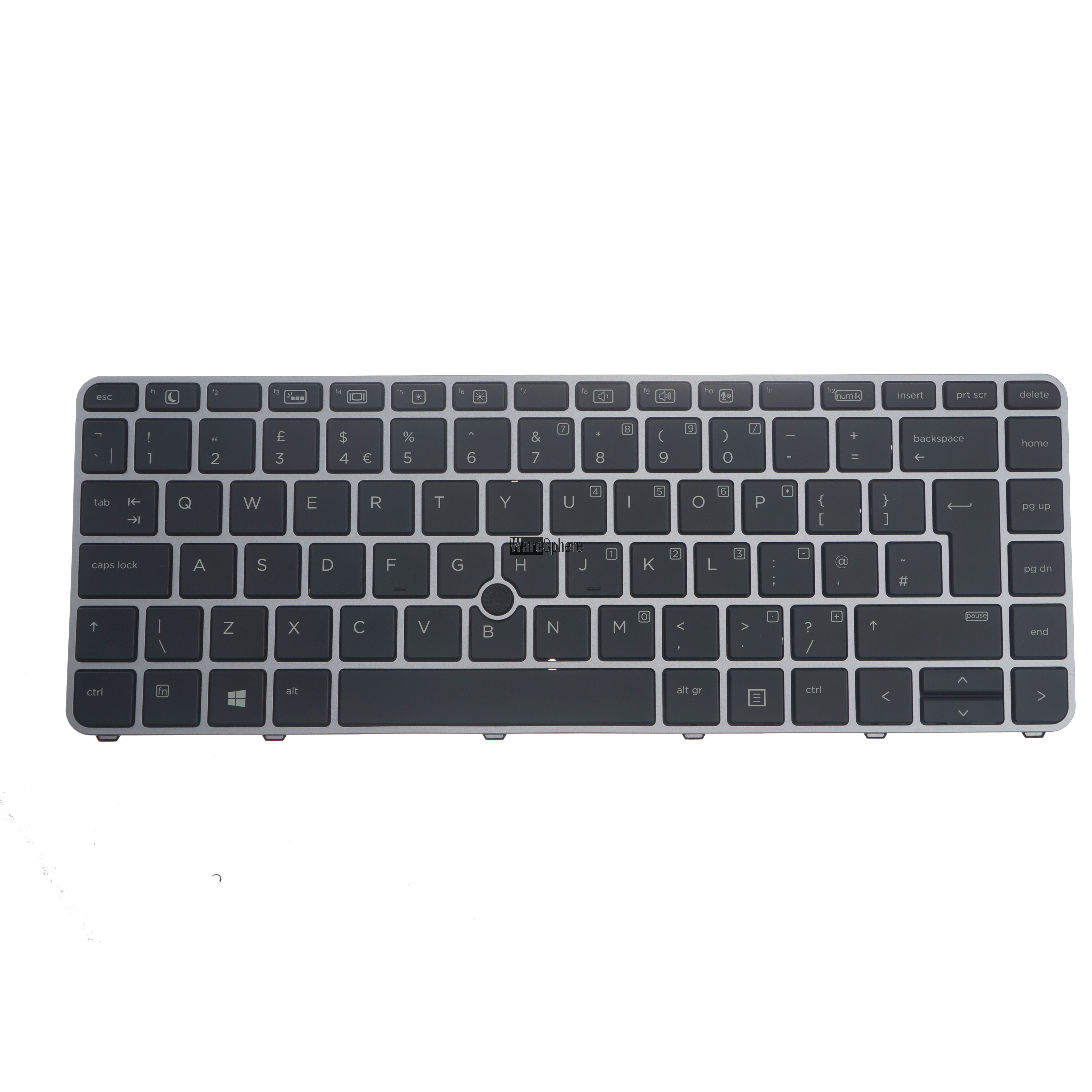 Laptop UK Keyboard Frame for HP ELITEBOOK 740 745 G3 745 840 G3 G4 TrackPoint Backlight  819877-031
