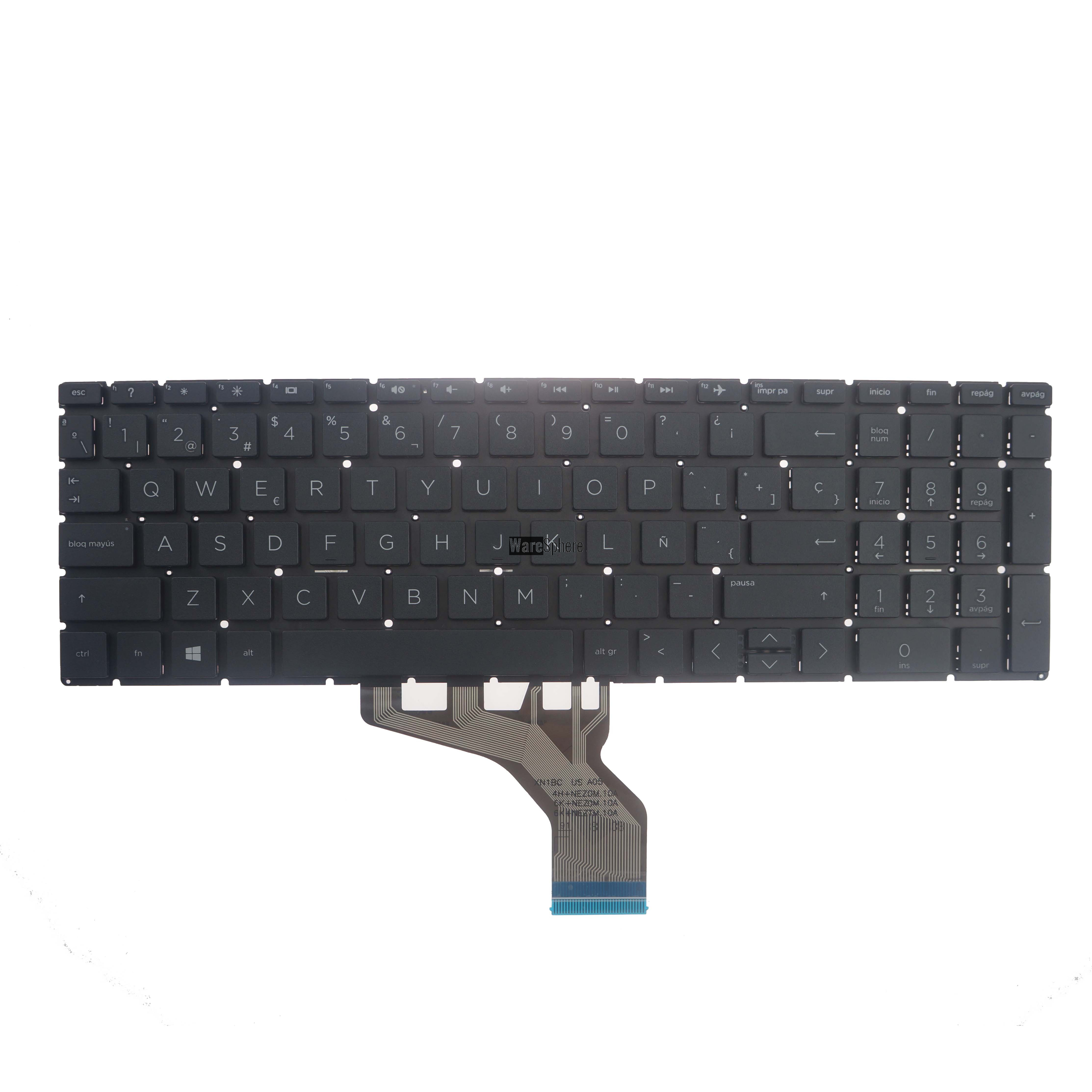 NON-Backlit Keyboard For HP 17-BY 15-CR Black