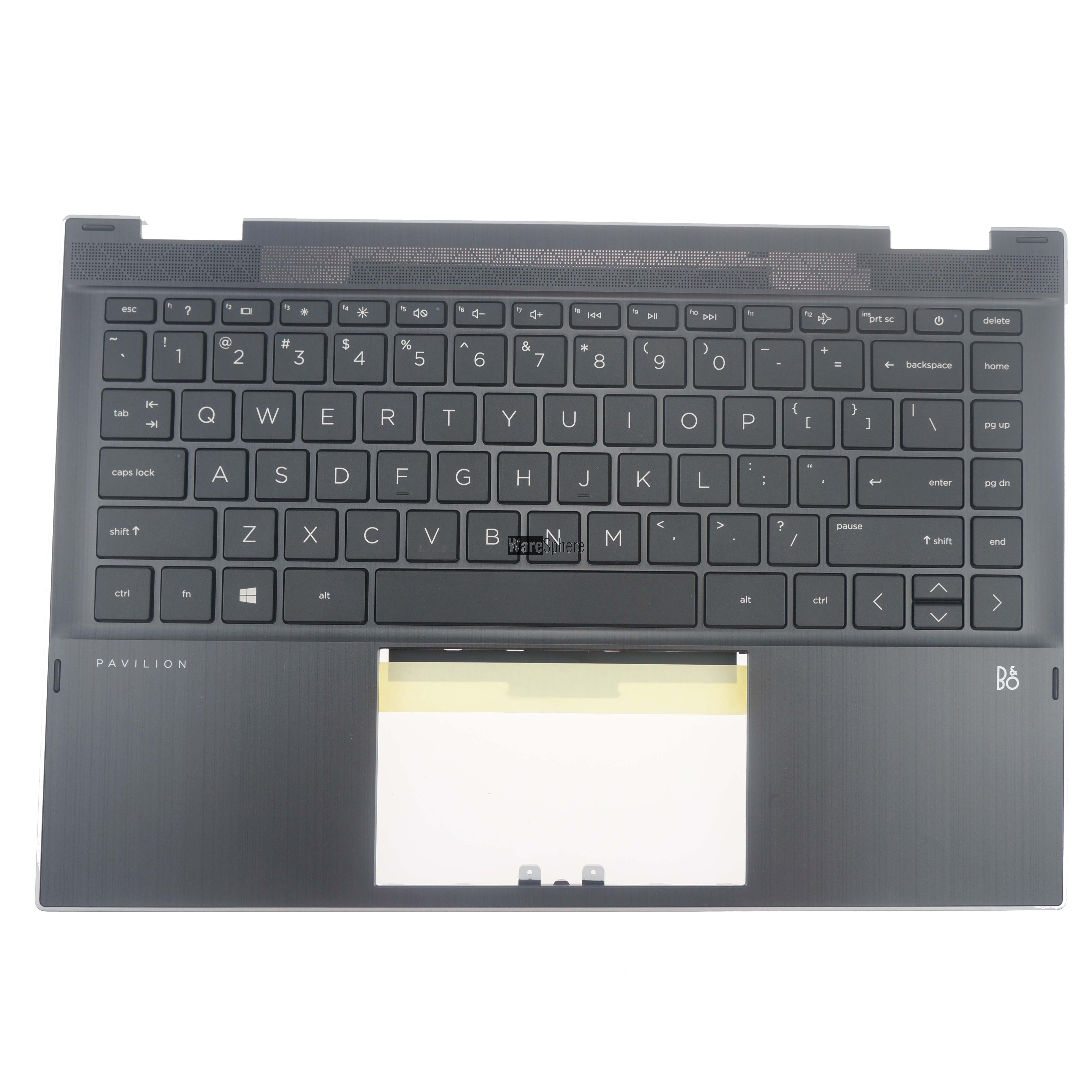 Top Cover Upper Case for HP PAVILION X360 14-DW With Keyboard ...