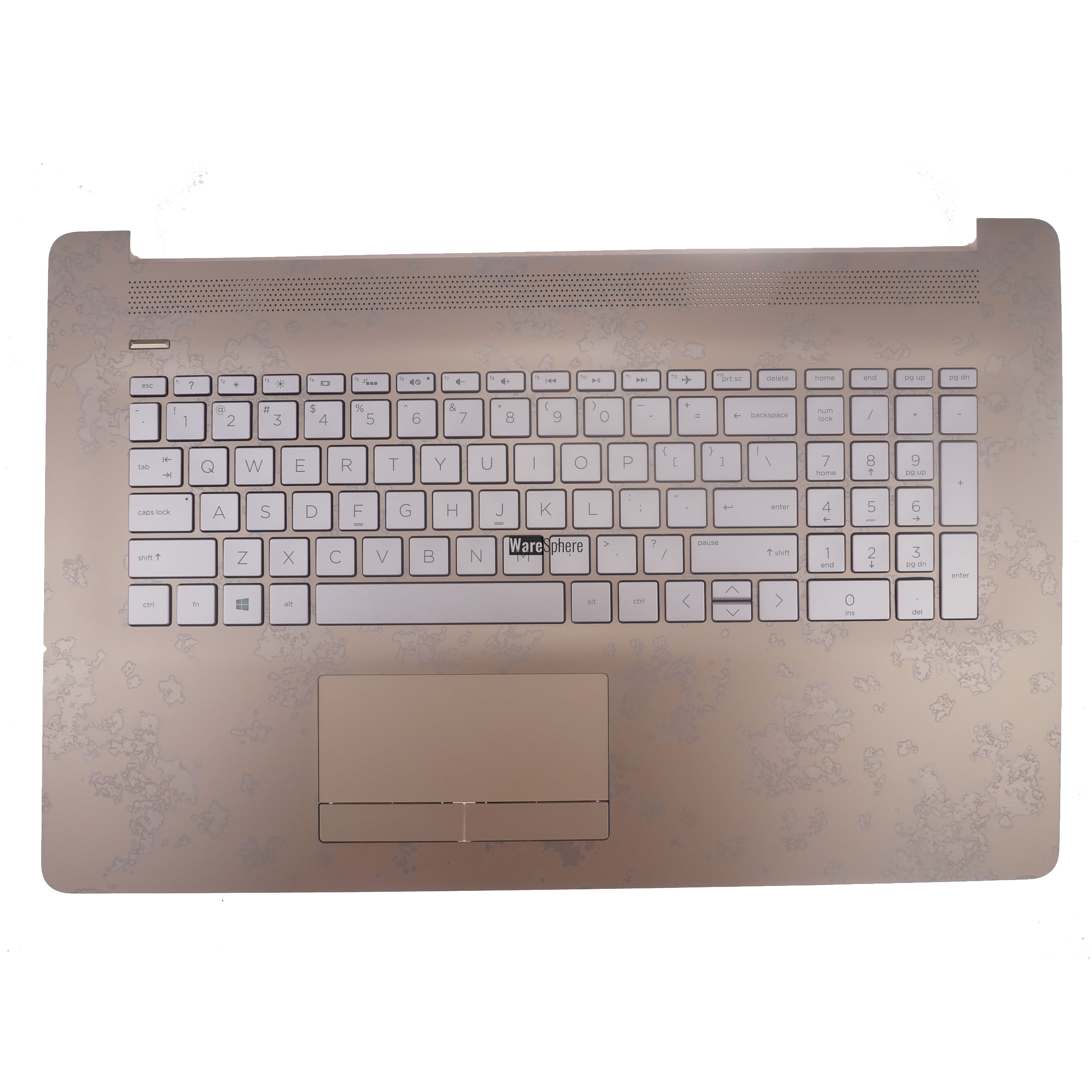 Top Cover Upper Case for HP 17-BY Palmrest With Backlit Keyboard 6070B1308105 L28090-001 Rose gold US 