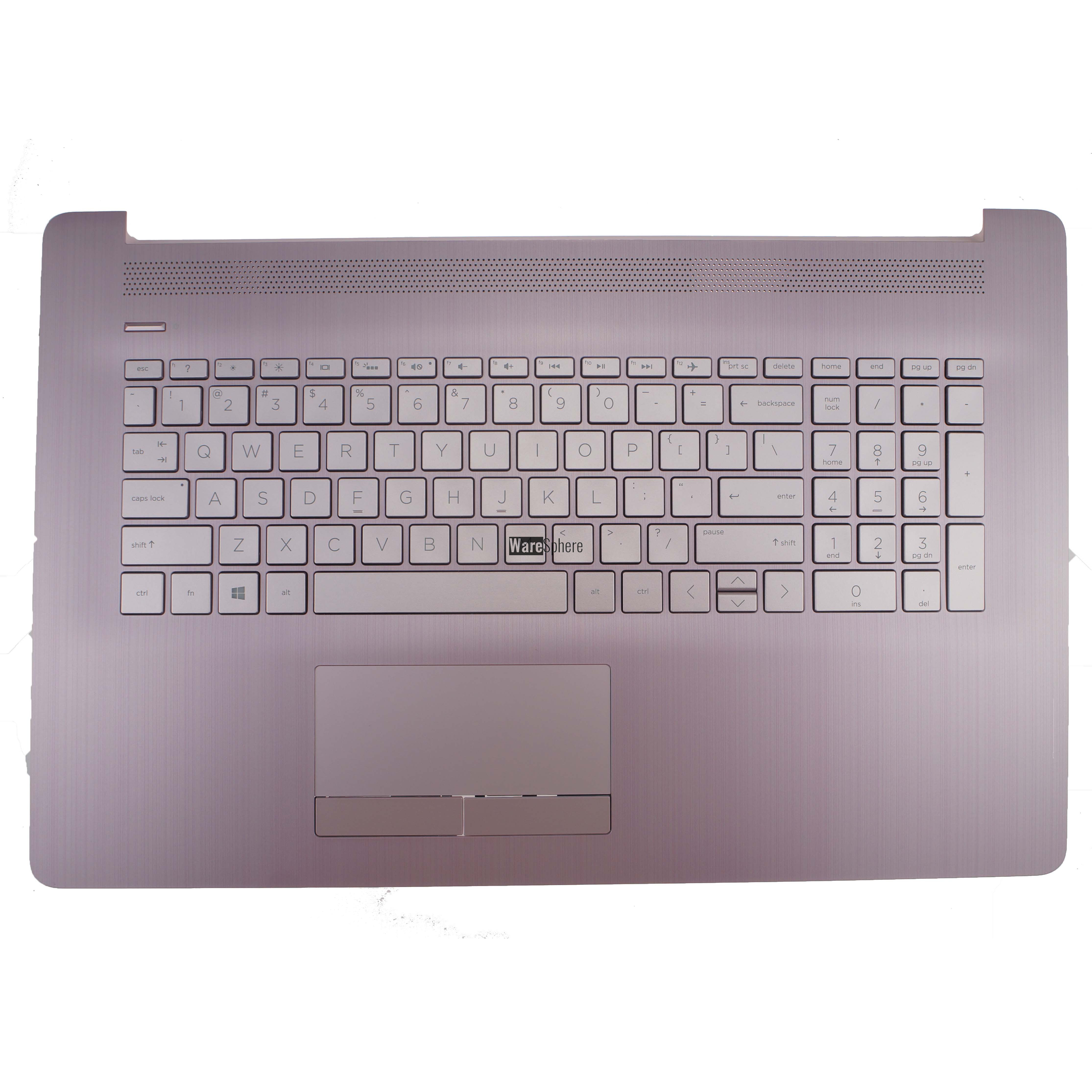 Top Cover Upper Case for HP 17-BY Palmrest With Backlit Keyboard 6070B1308107 L28089-001 Pink US