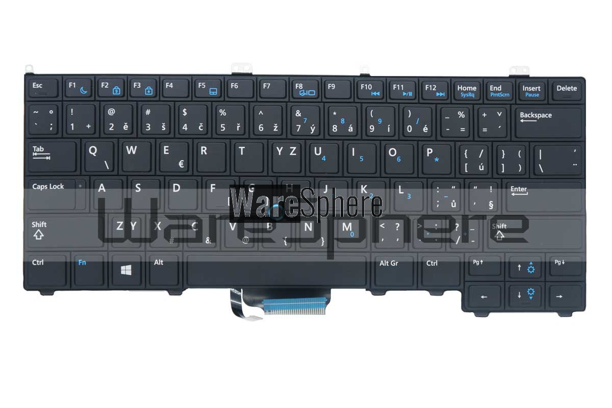 Keyboard for Dell Latitude E7240 E7440 0NWP2X NWP2X V141025BS1 PK130VN2A10 CZ