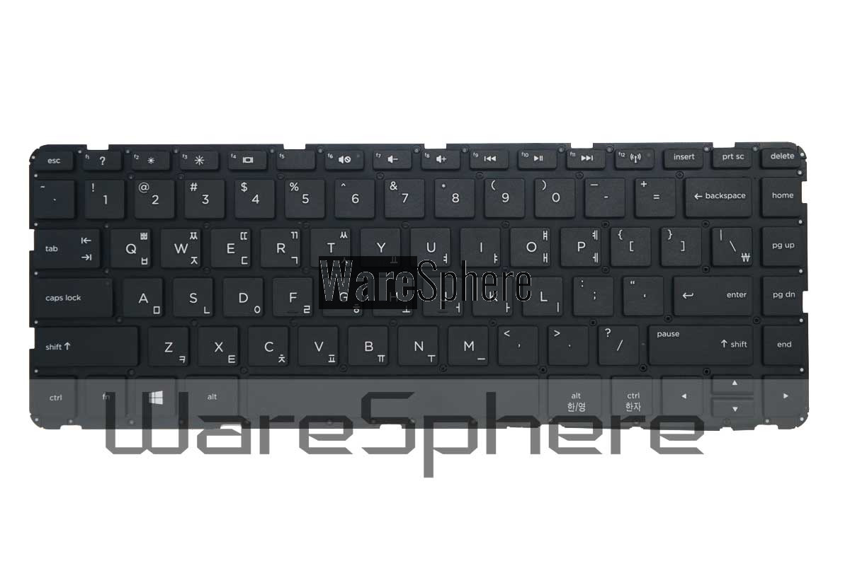 Keyboard for HP Pavilion 14-N000 PK1314C1A08 V139202AS1 KR Black