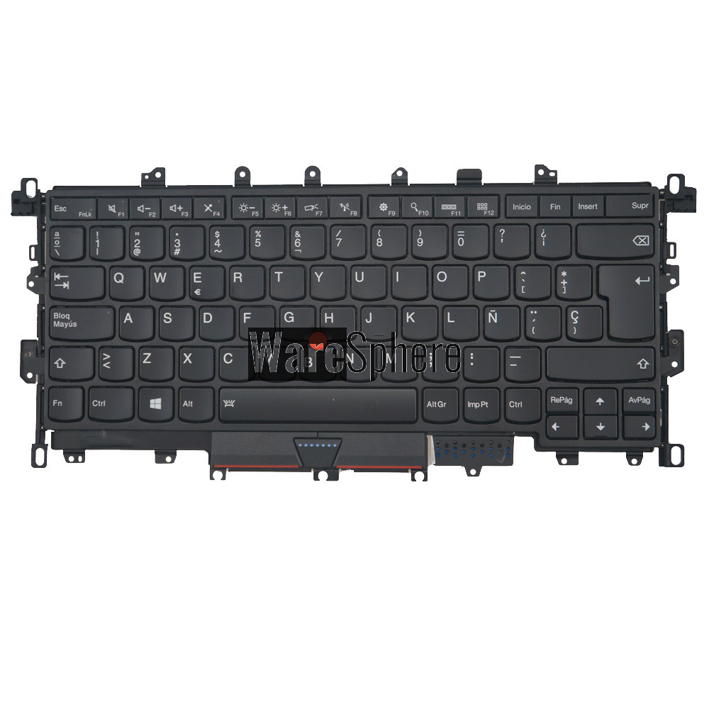 Laptop Spain Backlit Keyboard for Lenovo ThinkPad X1 Yoga 1st Gen 00JT871 01AW910