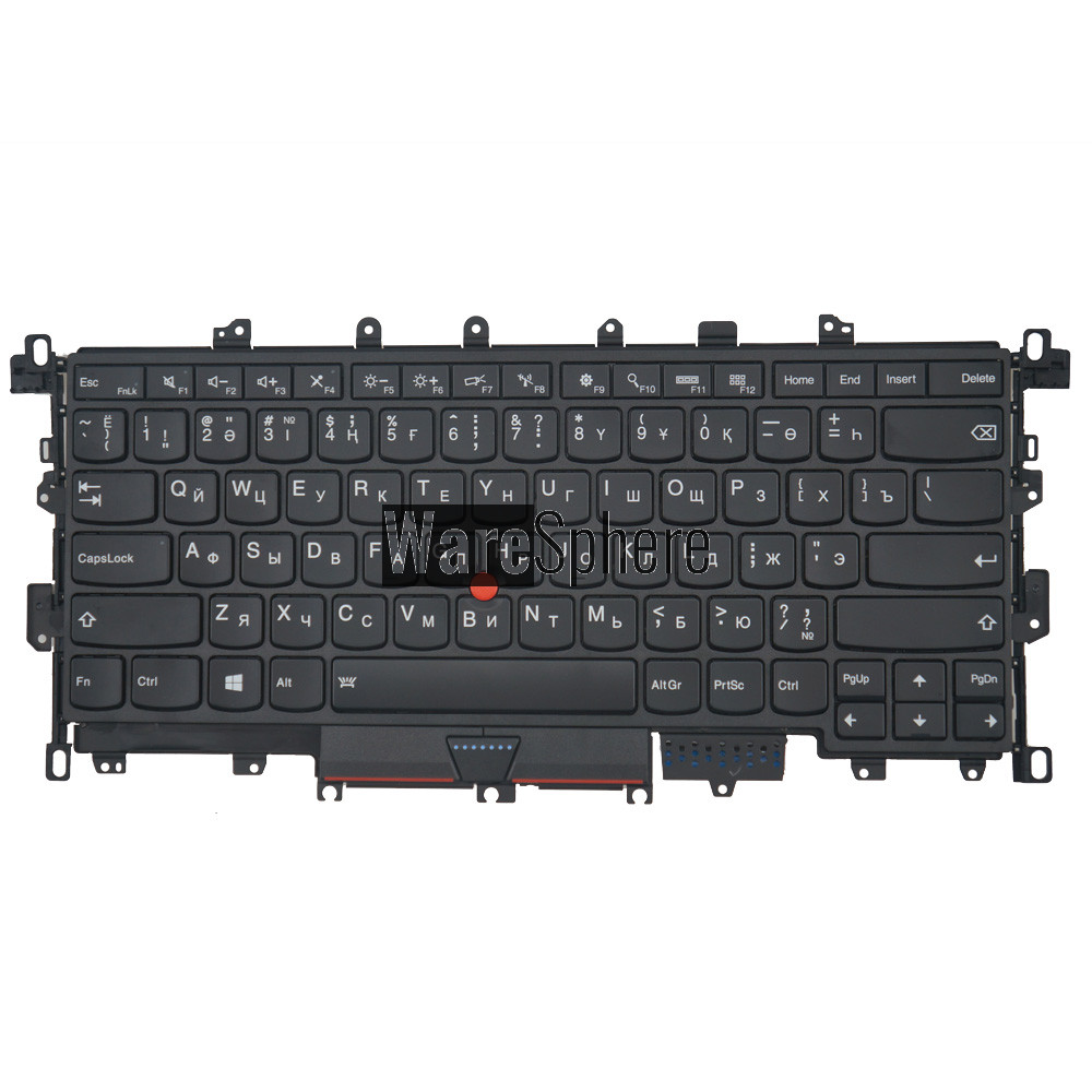 Laptop Kazakhstan Backlit Keyboard for Lenovo ThinkPad X1 Yoga 1st Gen 01AW953 01AW938