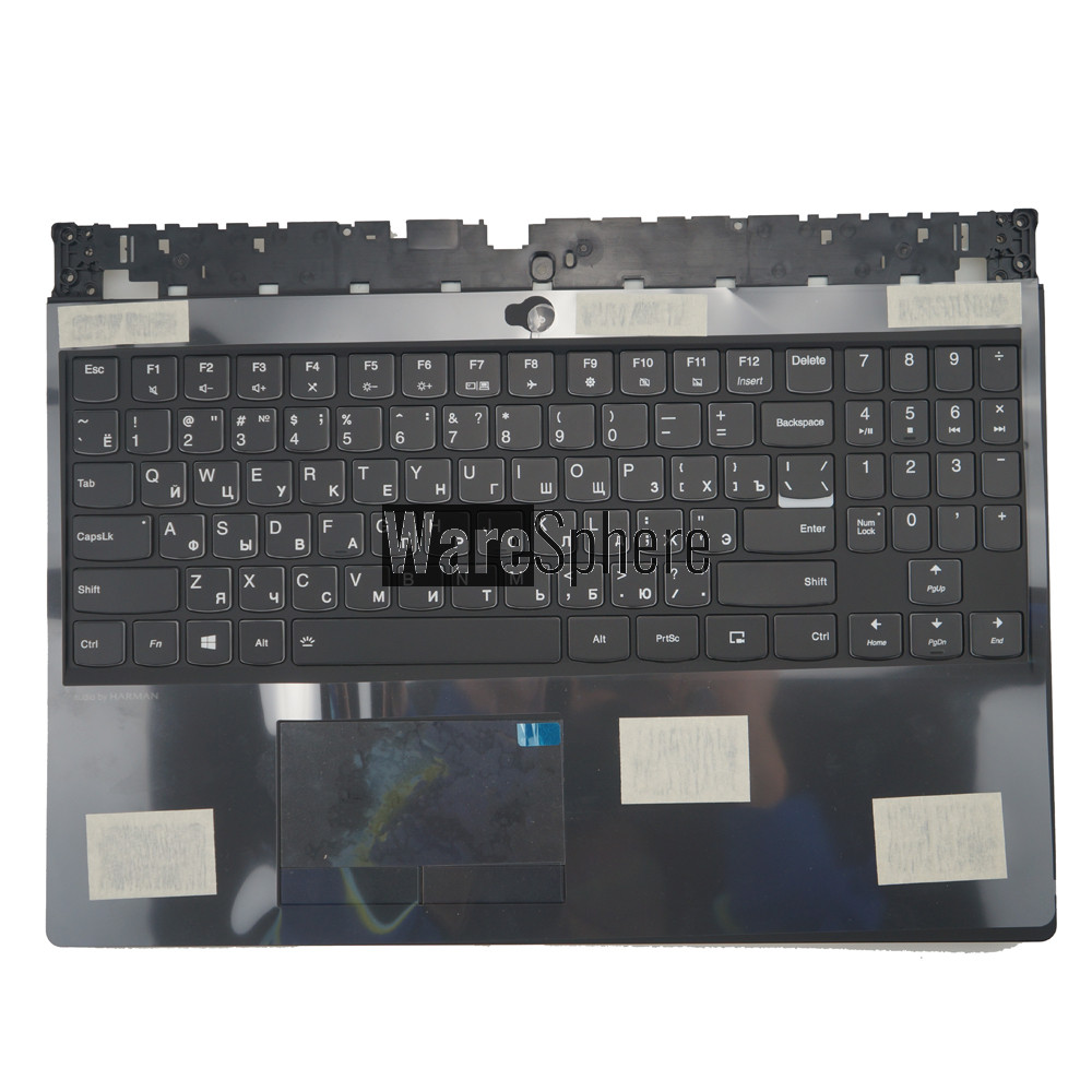 Top Cover Upper Case for Lenovo Legion Y530-15ICH Palmrest with Backlit Keyboard Touchpad 5CB0R40181 Black RU