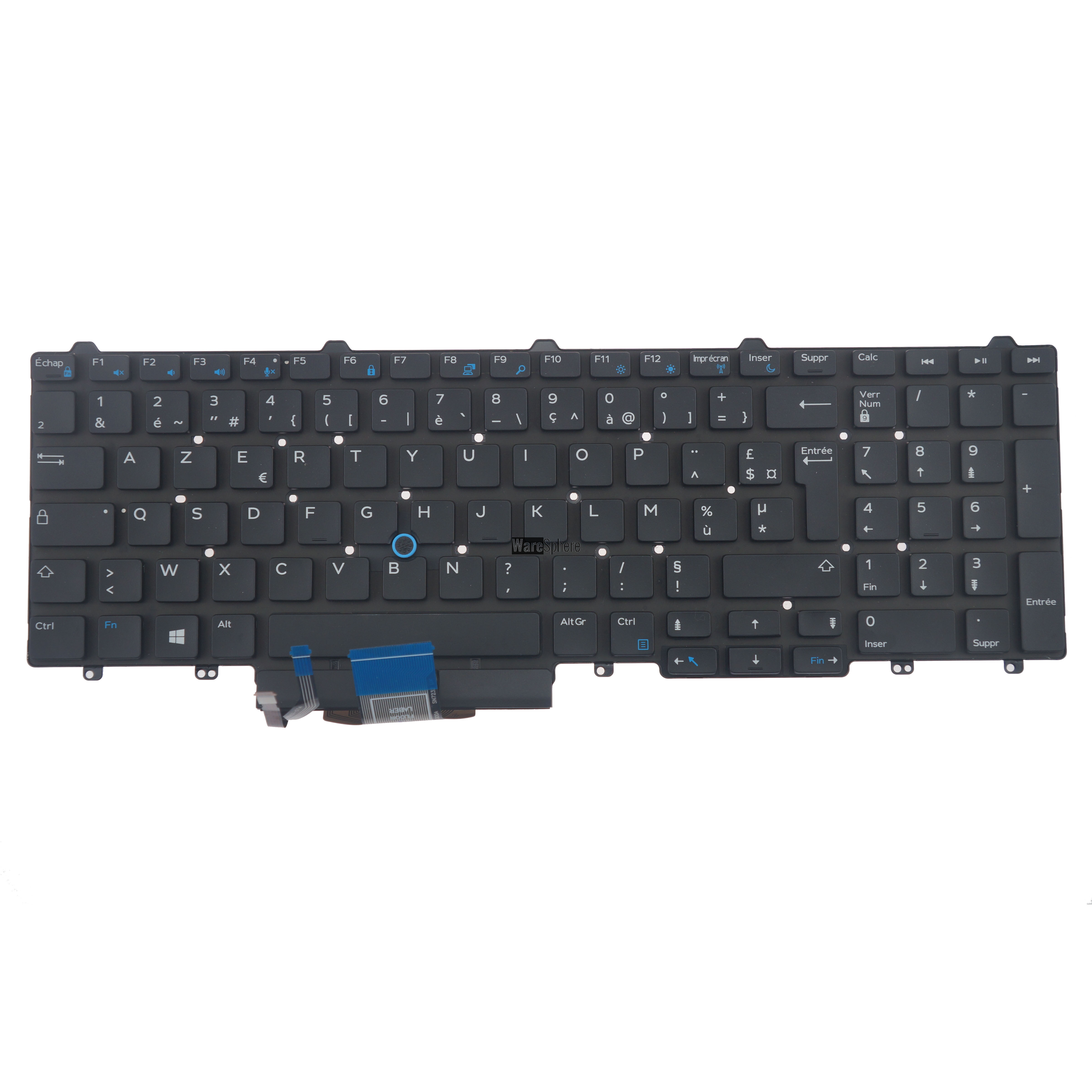 Keyboard for Dell Precision 17 7710 15 3510 7510 FR