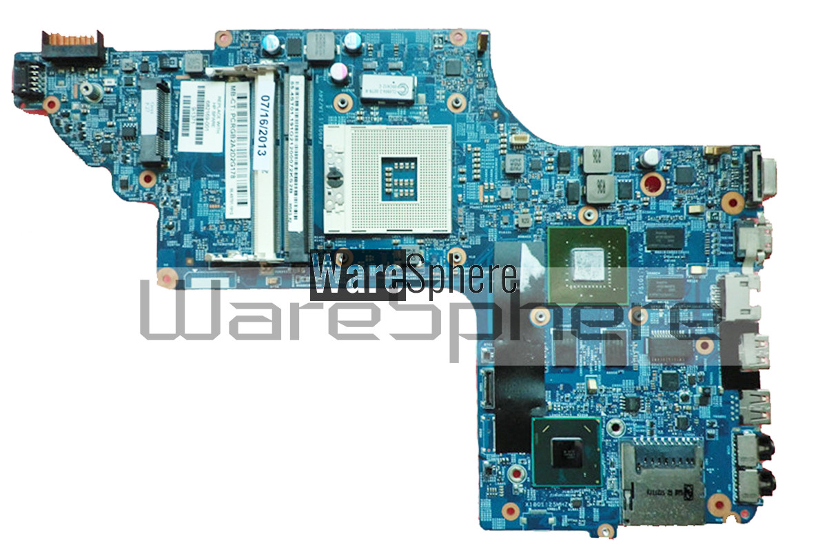 Motherboard for HP DV6-7000 HM77 GT630 1G 682169-001