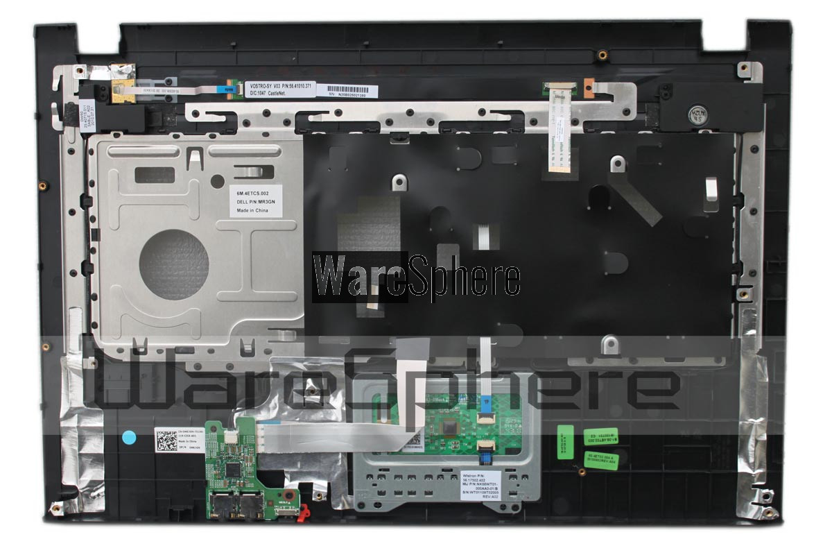 Upper Case Assembly for Dell Vostro 3500 MR3GN Black Without Fingerprint 