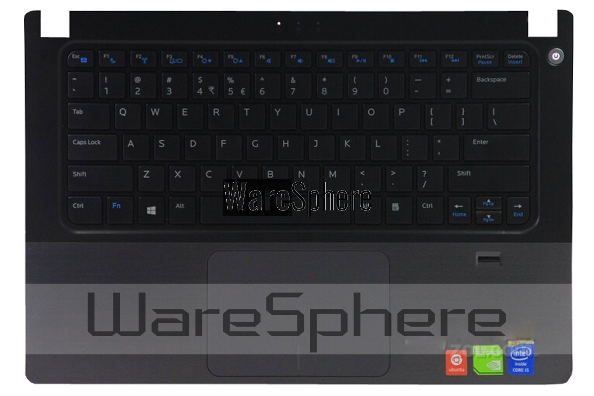 Upper Case with Keyboard Assembly For Dell Inspiron 14 5439 Grey US