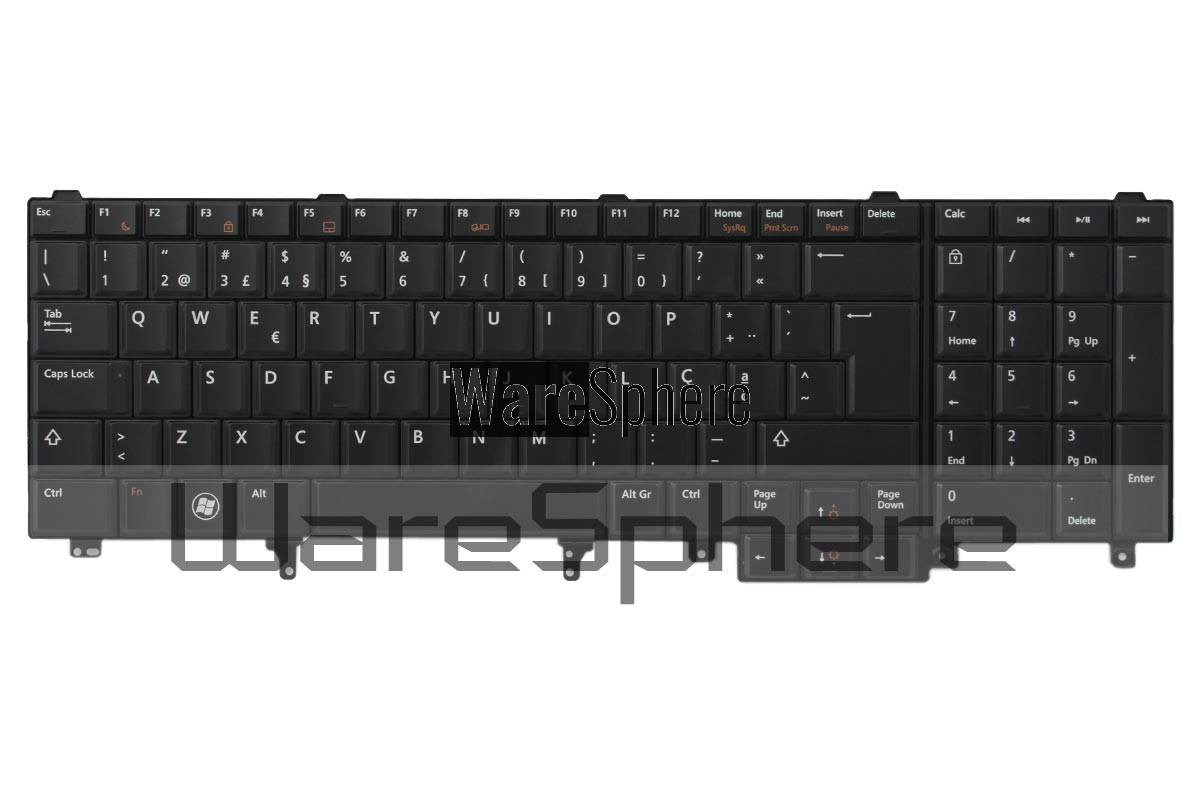 dell latitude E5520 E6520 Precision M4600 M6600 keyboard black t1pyt