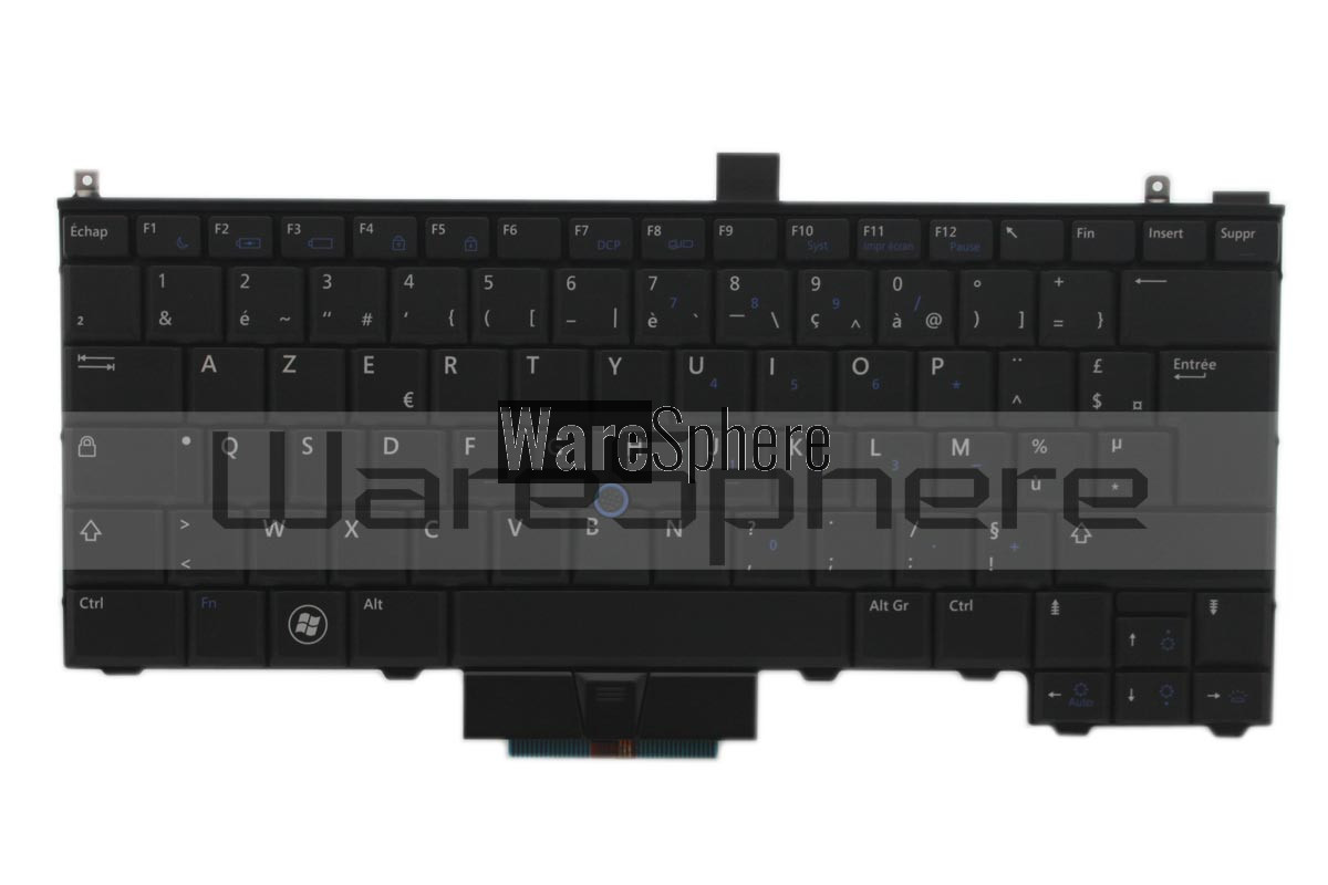 Backlit Keyboard for Dell Latitude E4310 C5882 French
