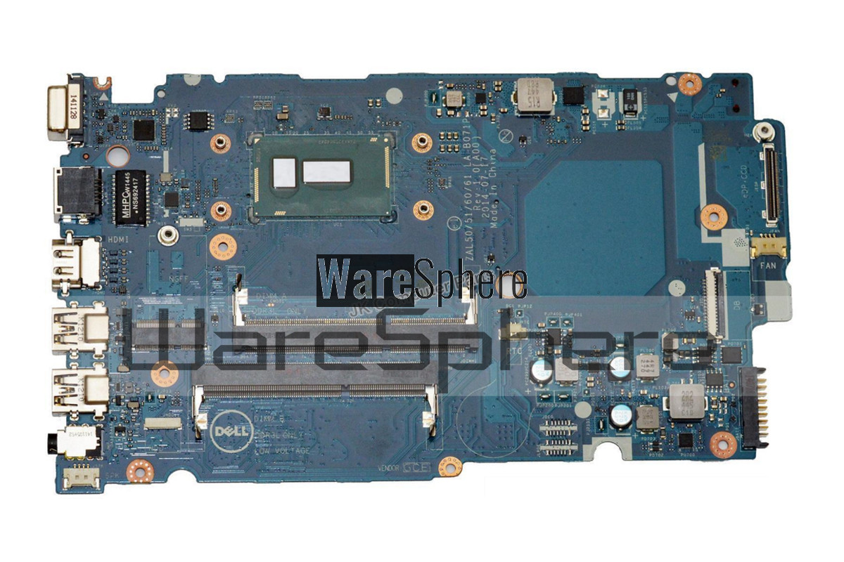 UMA Motherboard W/ i5-5200U 2.2Ghz for Dell Latitude 3450 MPNR0 LA-B071P