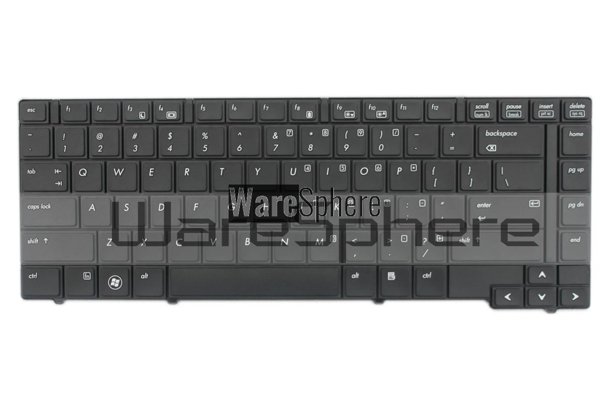 Keyboard for HP ProBook 6450b 6455b 9Z.N2W82.701 609870-001 Black US