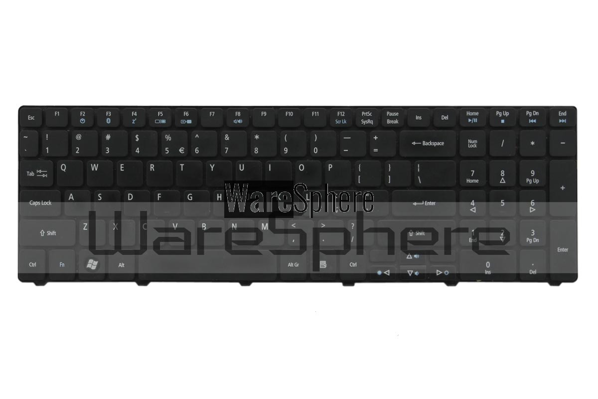 acer aspire 5738 5742 keyboard black