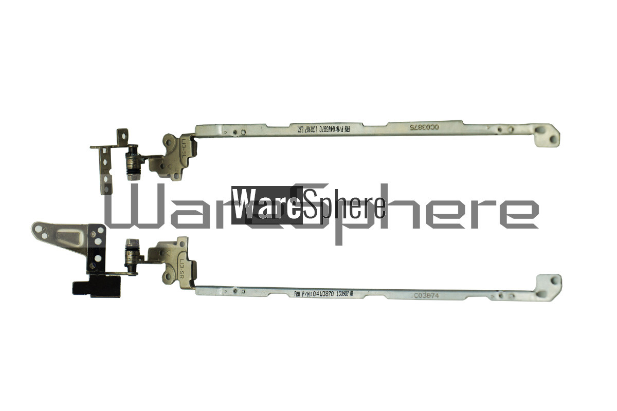 LCD Panel Hinges for Lenovo ThinkPad X131e (AMD) X140e 04W3870 04W3872