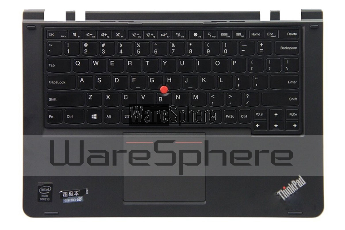 Top Cover with Keyboard for Lenovo ThinkPad S1 Yoga Black US