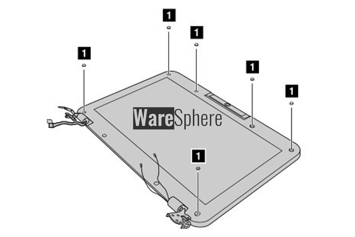 Foot Rubber Pack for Lenovo N22 Chromebook 5F40L13234