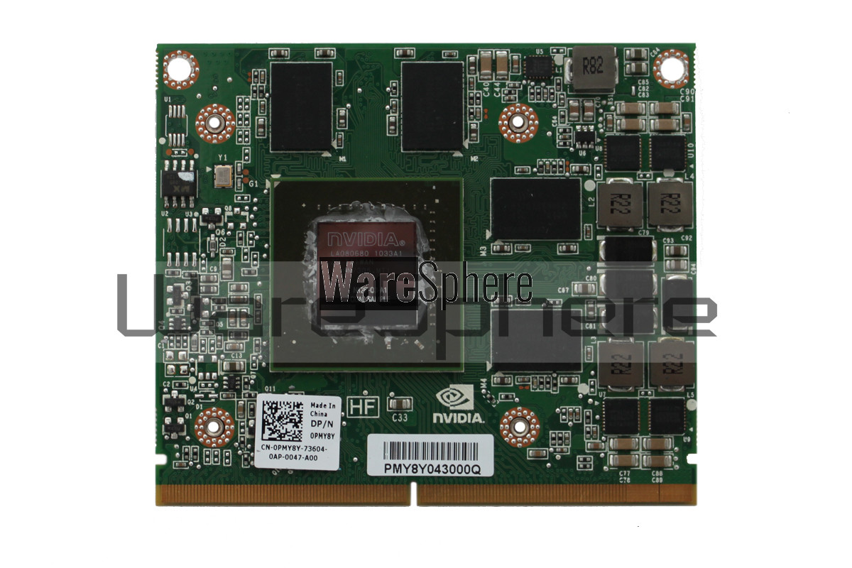 NVIDIA Quadro 2000M 2GB DDR3 MXM 3.0 Graphics Card