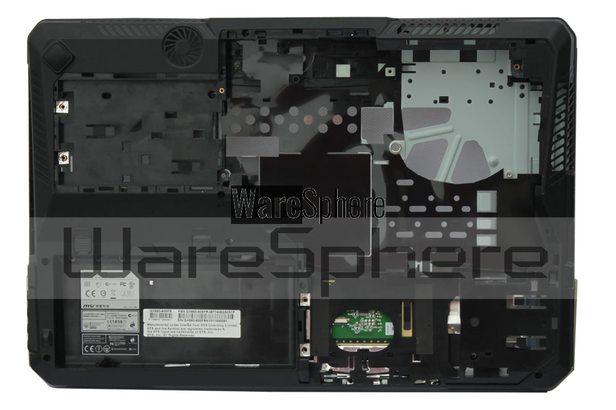 MSI GT683DX Bottom Case